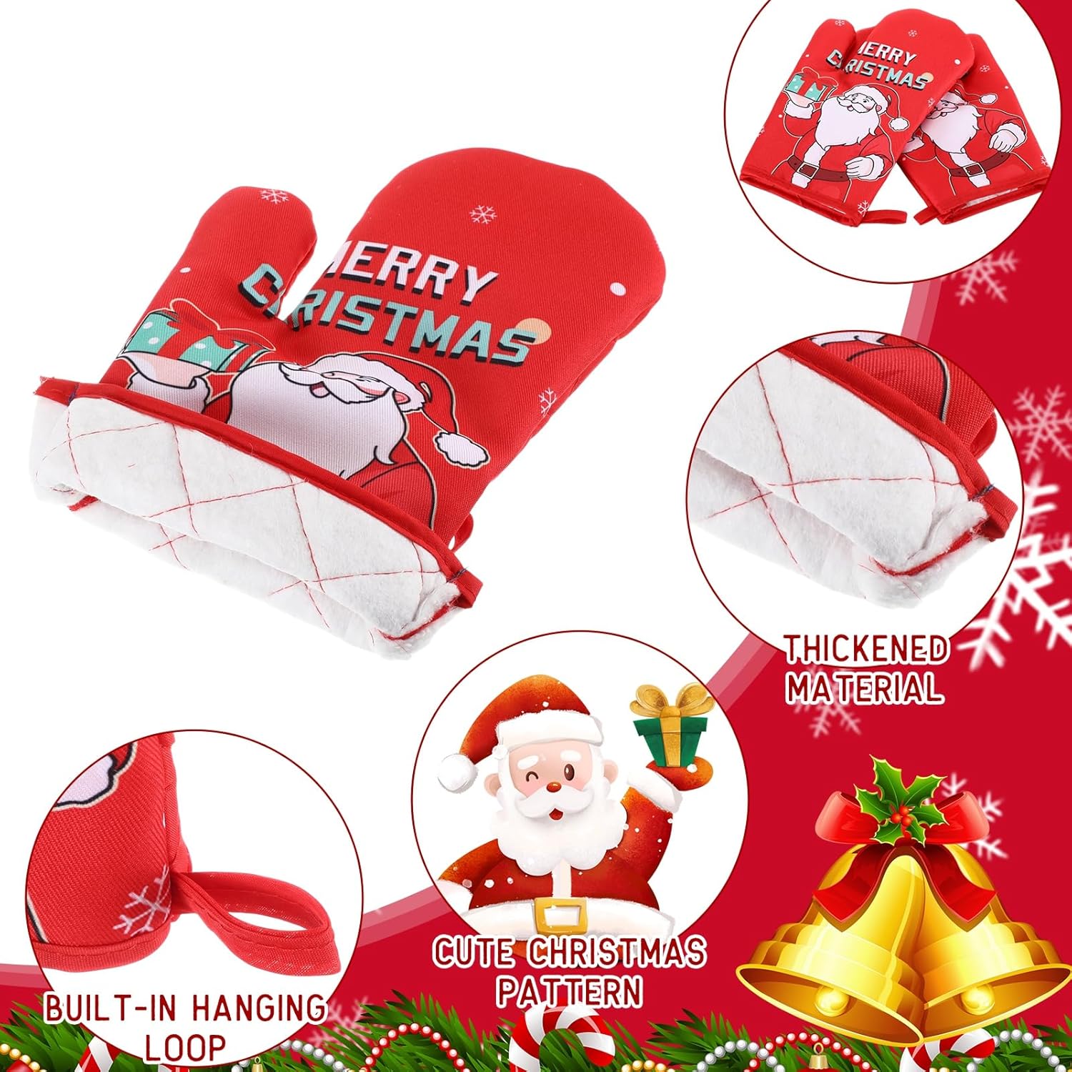 holiday oven mitts