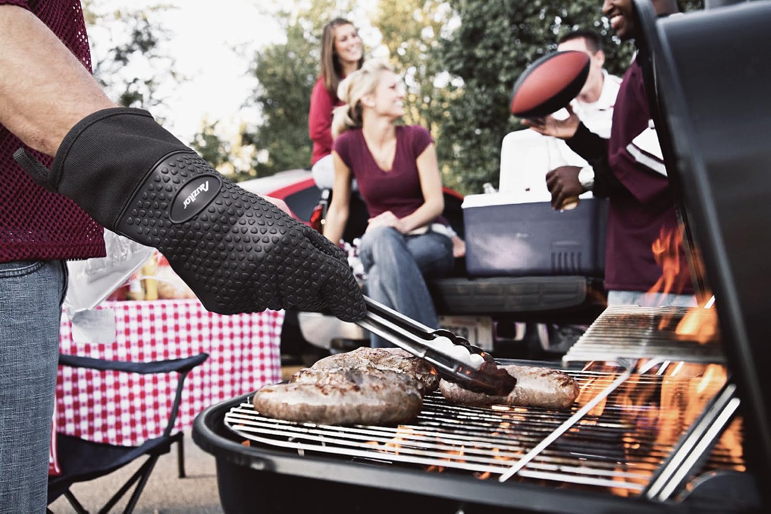 Silicone Cooking Gloves for Barbecue