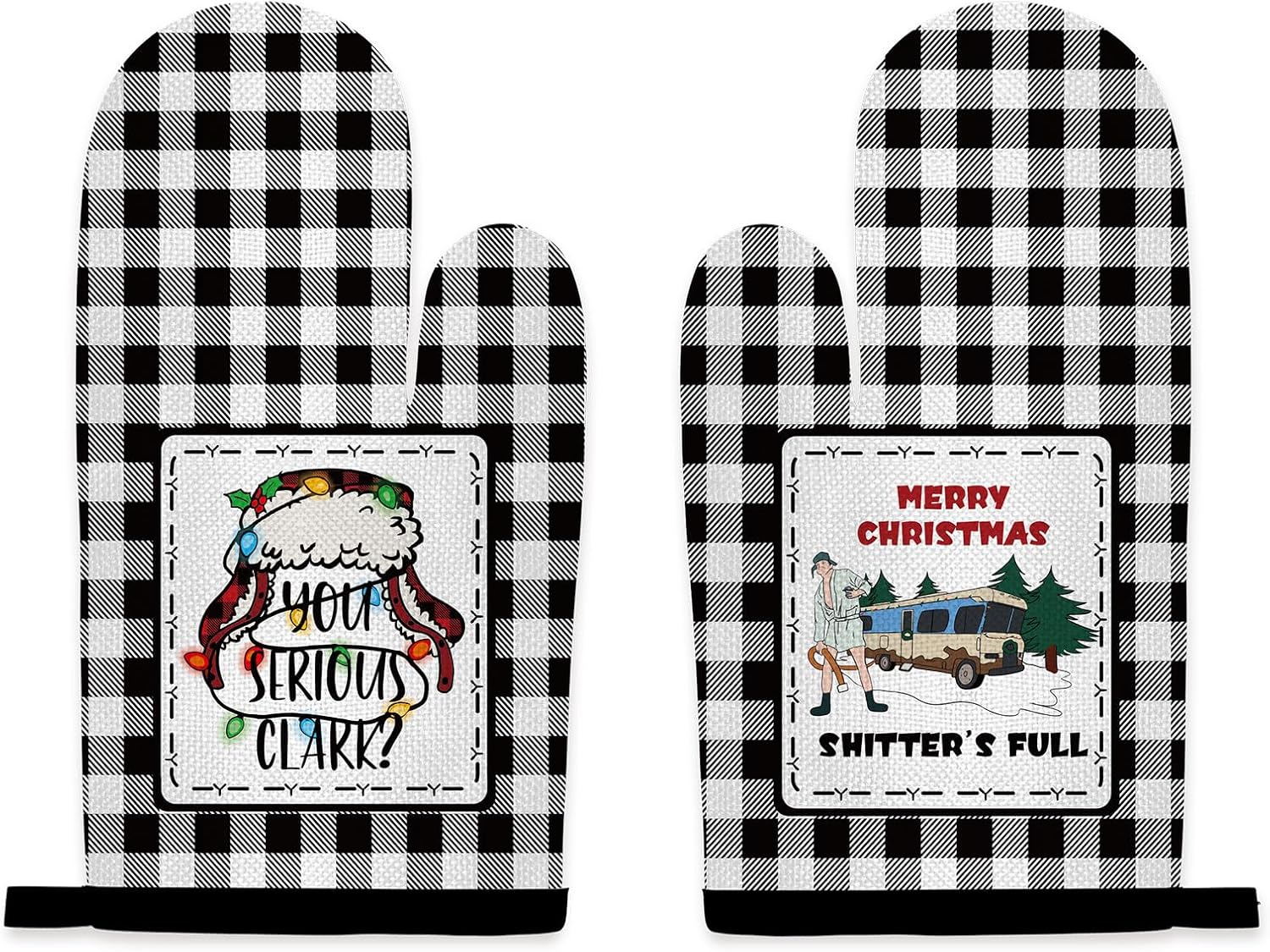 Christmas Vacation Oven Mitts 2-Pack FunnyAll Year