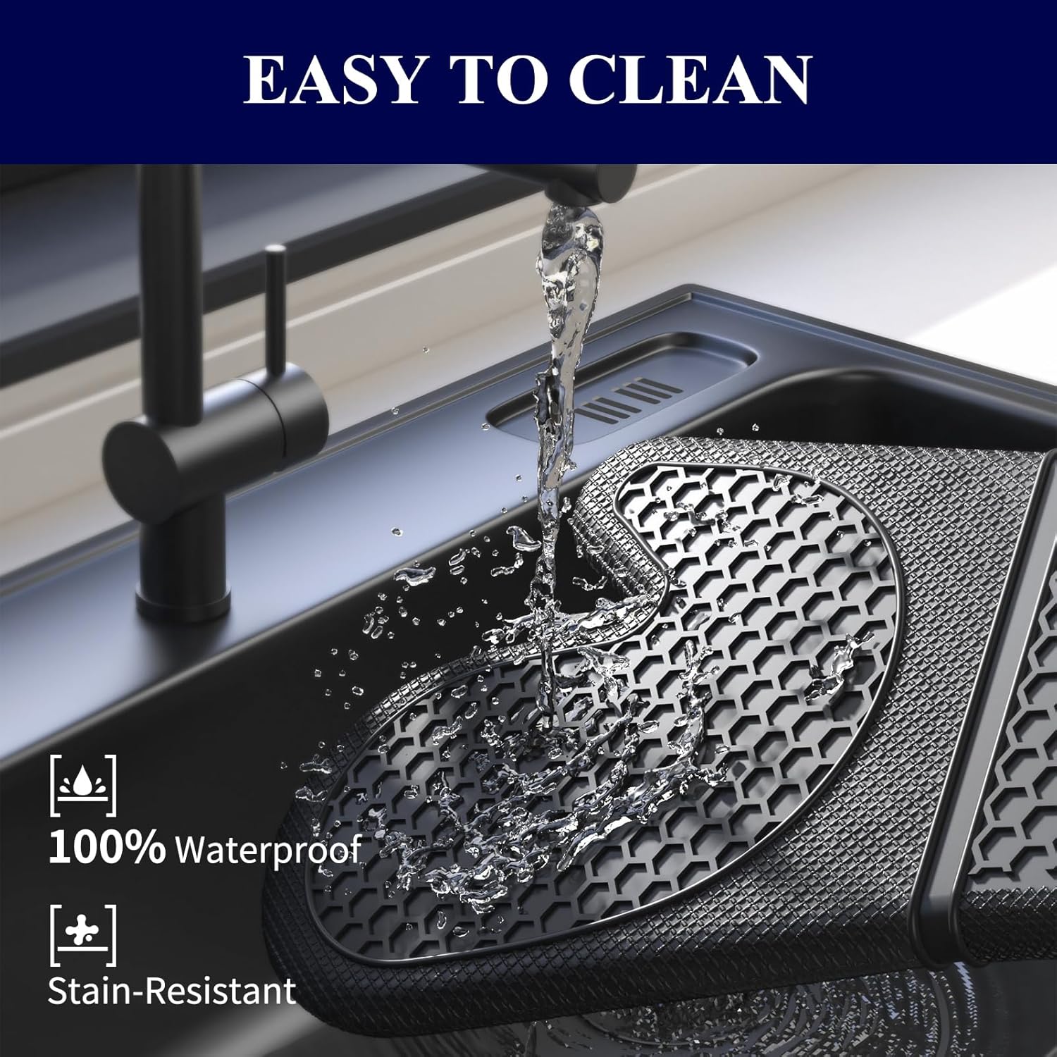 Two-Piece Heat-Resistant Silicone Oven Mitts for Baking Cooking