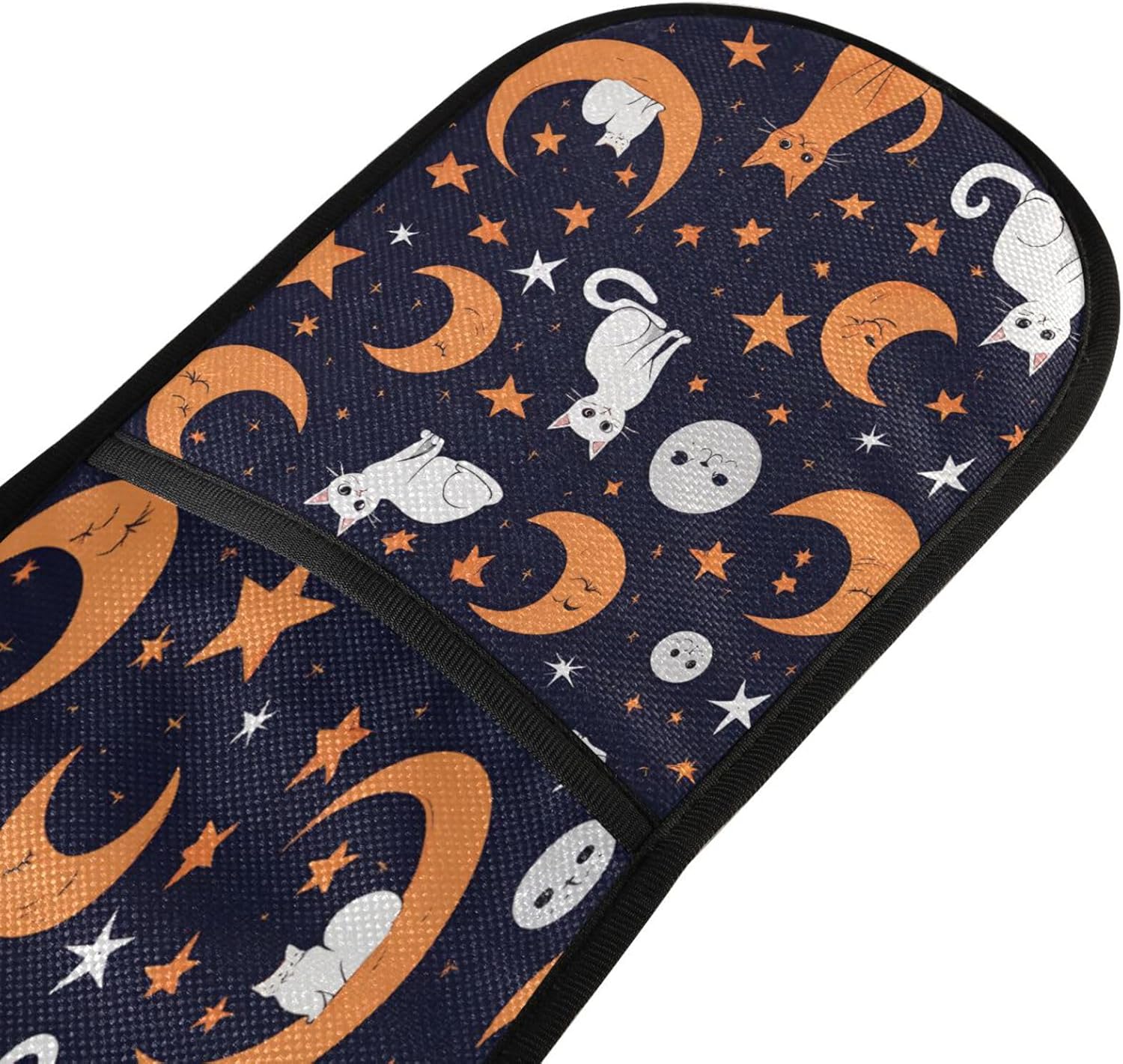 Halloween Cats Moon Star Oven Mitts Heat Resistant Quad P 1699