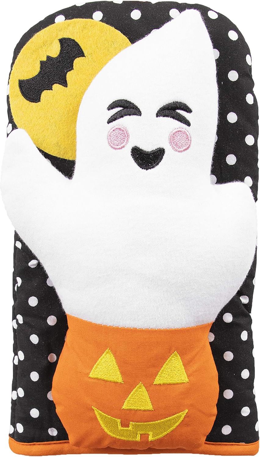 Ritz Personalized Kitchen Friends Novelty Canvas Oven Mitt with Unique Character Design