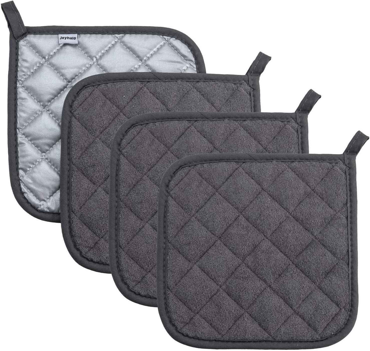 Joyhalo Heat-Resistant Pot Holder Set for Kitchen Protection