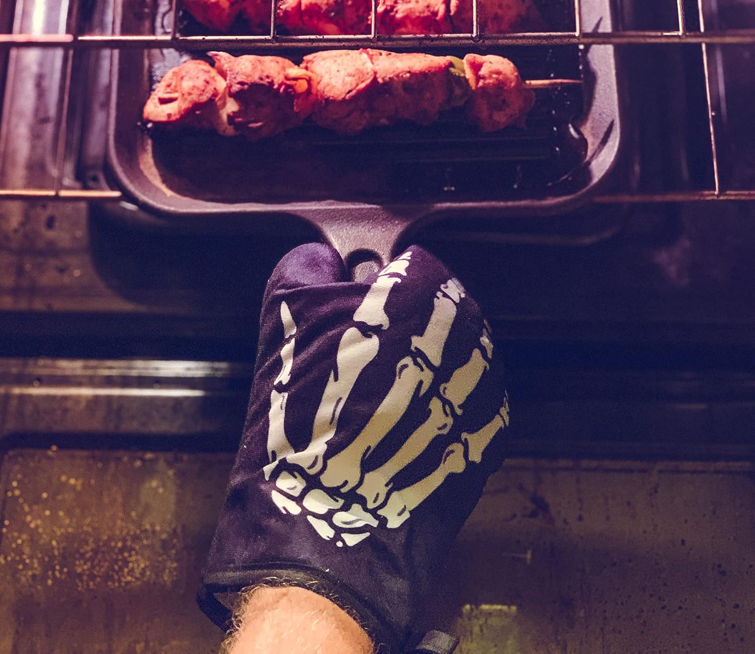 Funny Halloween Oven Mitt