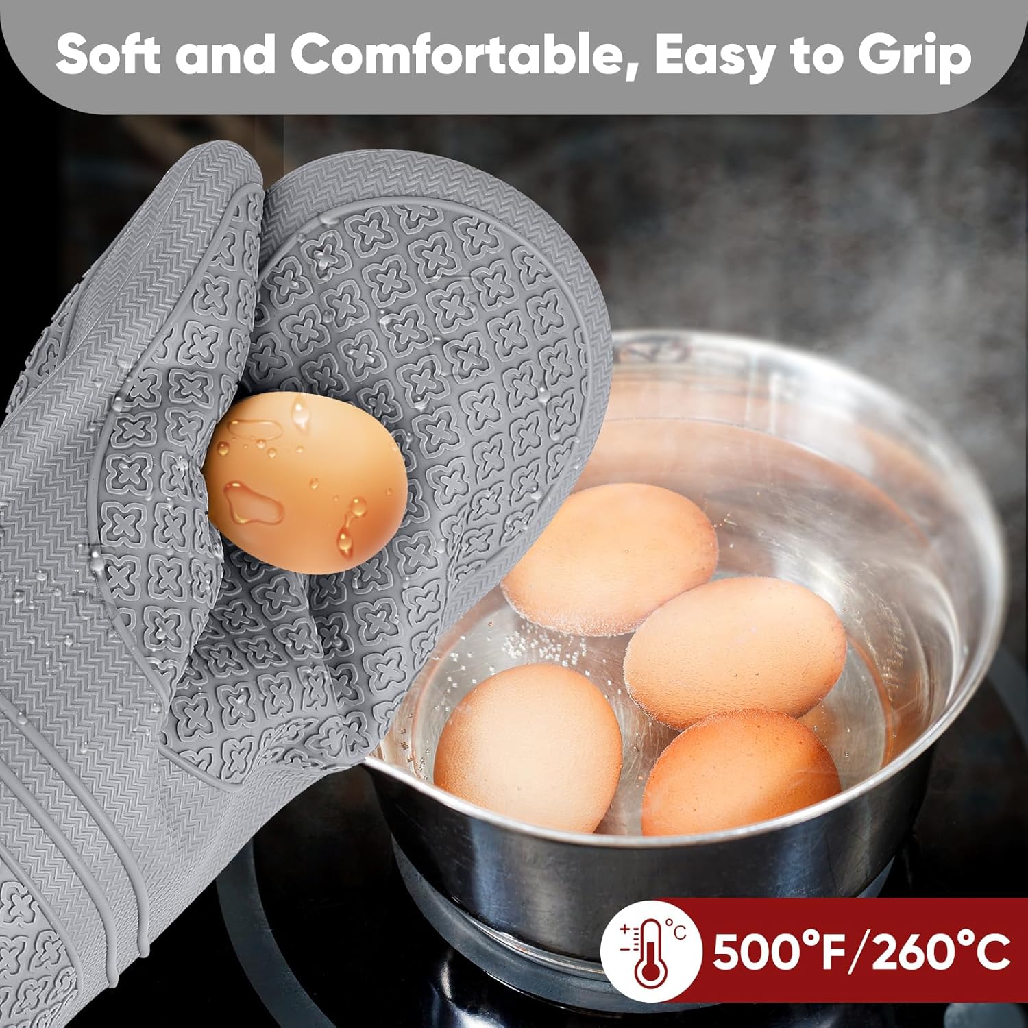 Silicone Oven Mitt Heat-Resistant