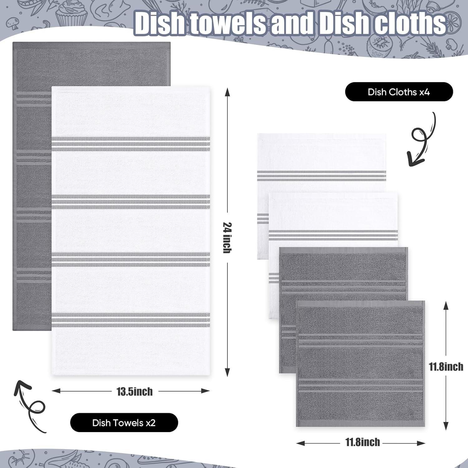 Durable Kitchen Set for Easy Cleaning Baking