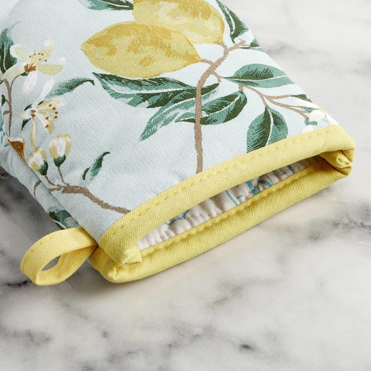 Martha Stewart Lemon Whimsy Mini Oven Mitts 2-Pack