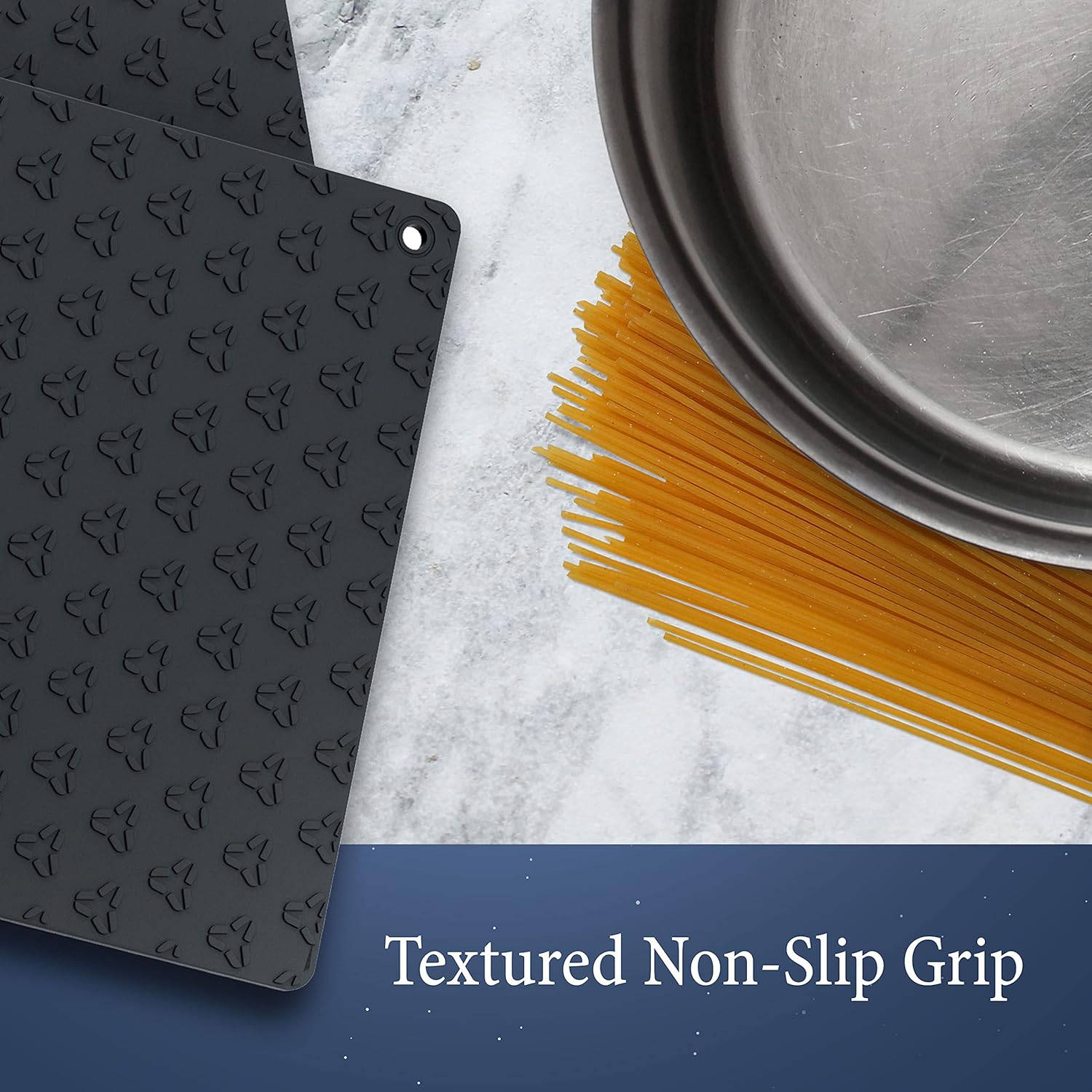 High-Quality 4-Piece Oven Mitt Pot Holder Set - Heat-Resistant Durable