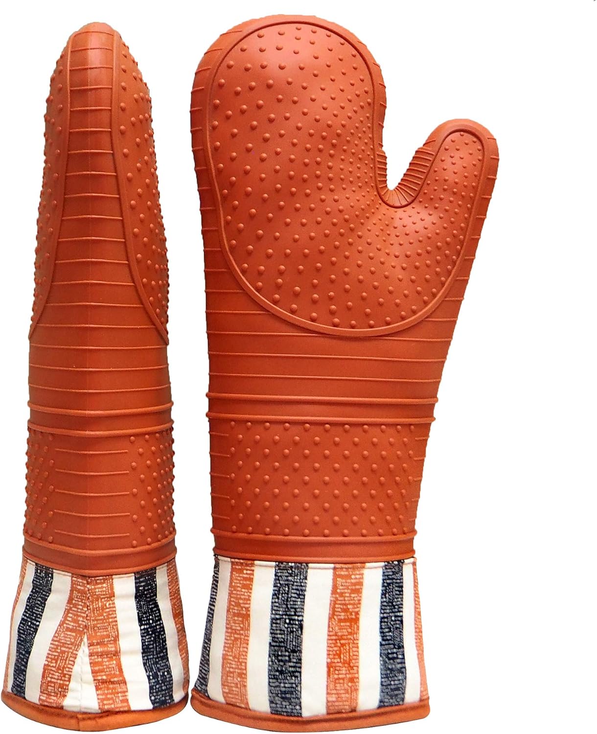RED LMLDETA Oven mitt heat resistant