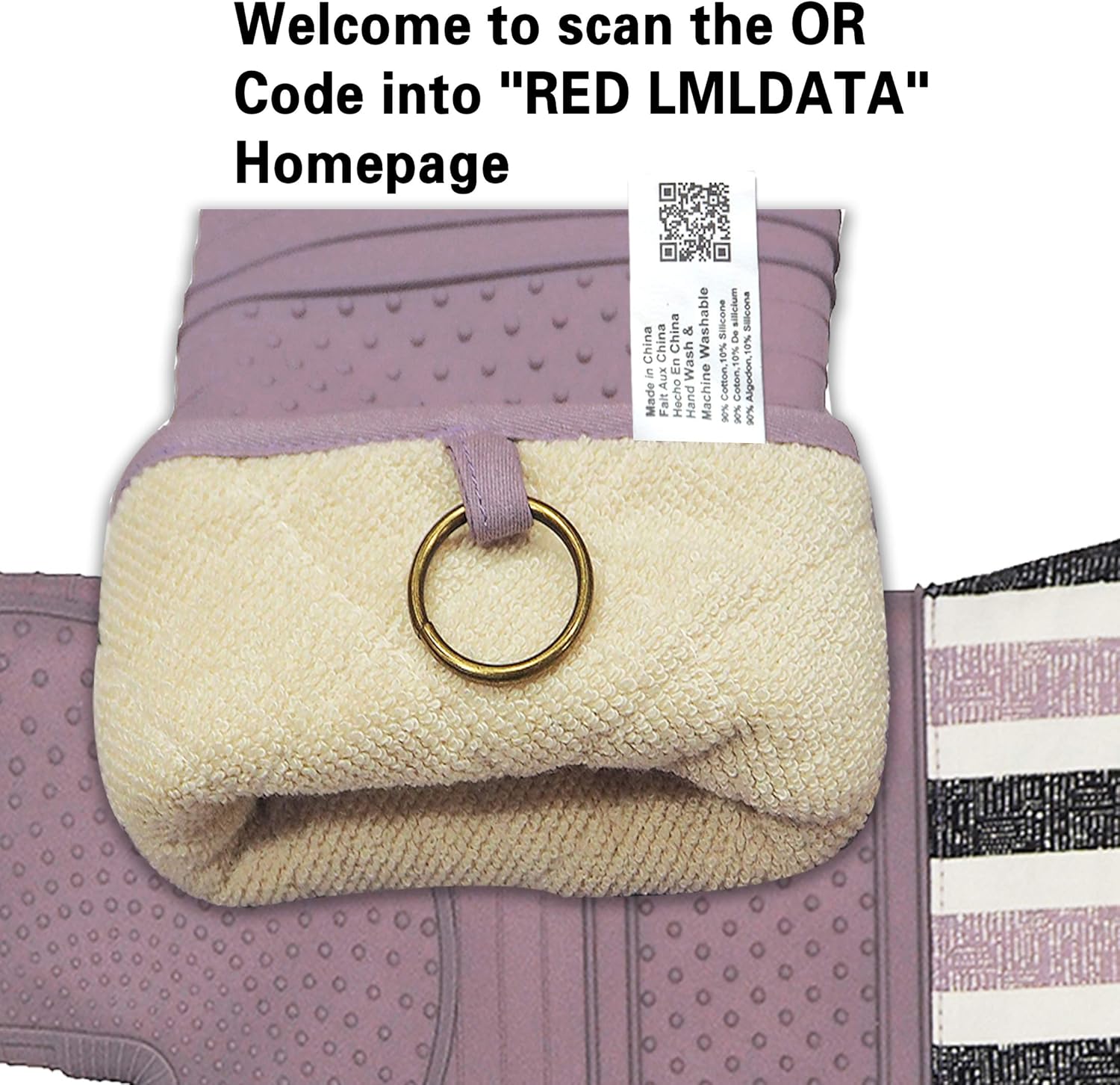 Heat-Resistant Oven Mitt Pair