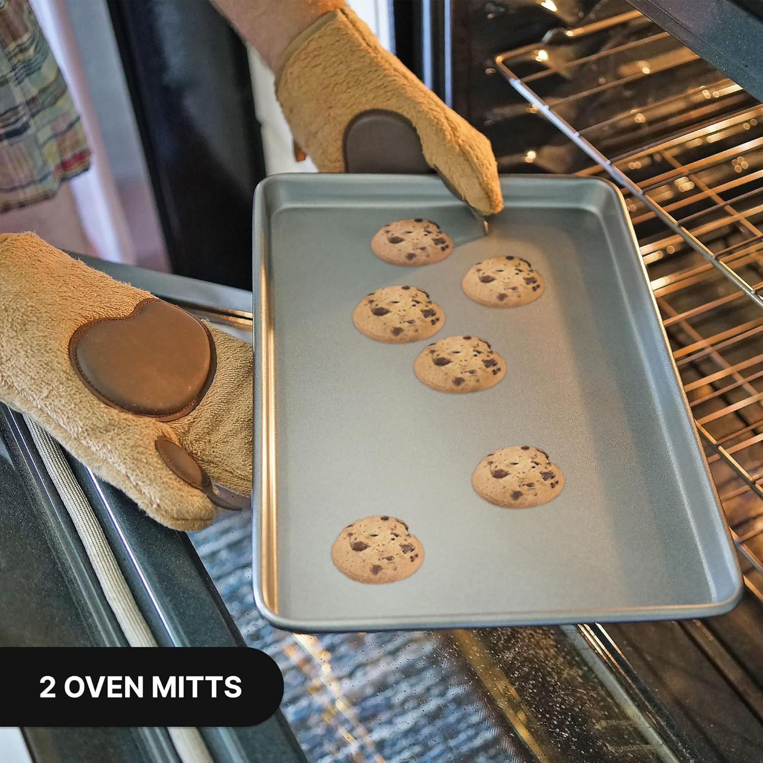 Fairly Odd Novelties Bear Oven Mitts - Pawsitively Perfect for Baking