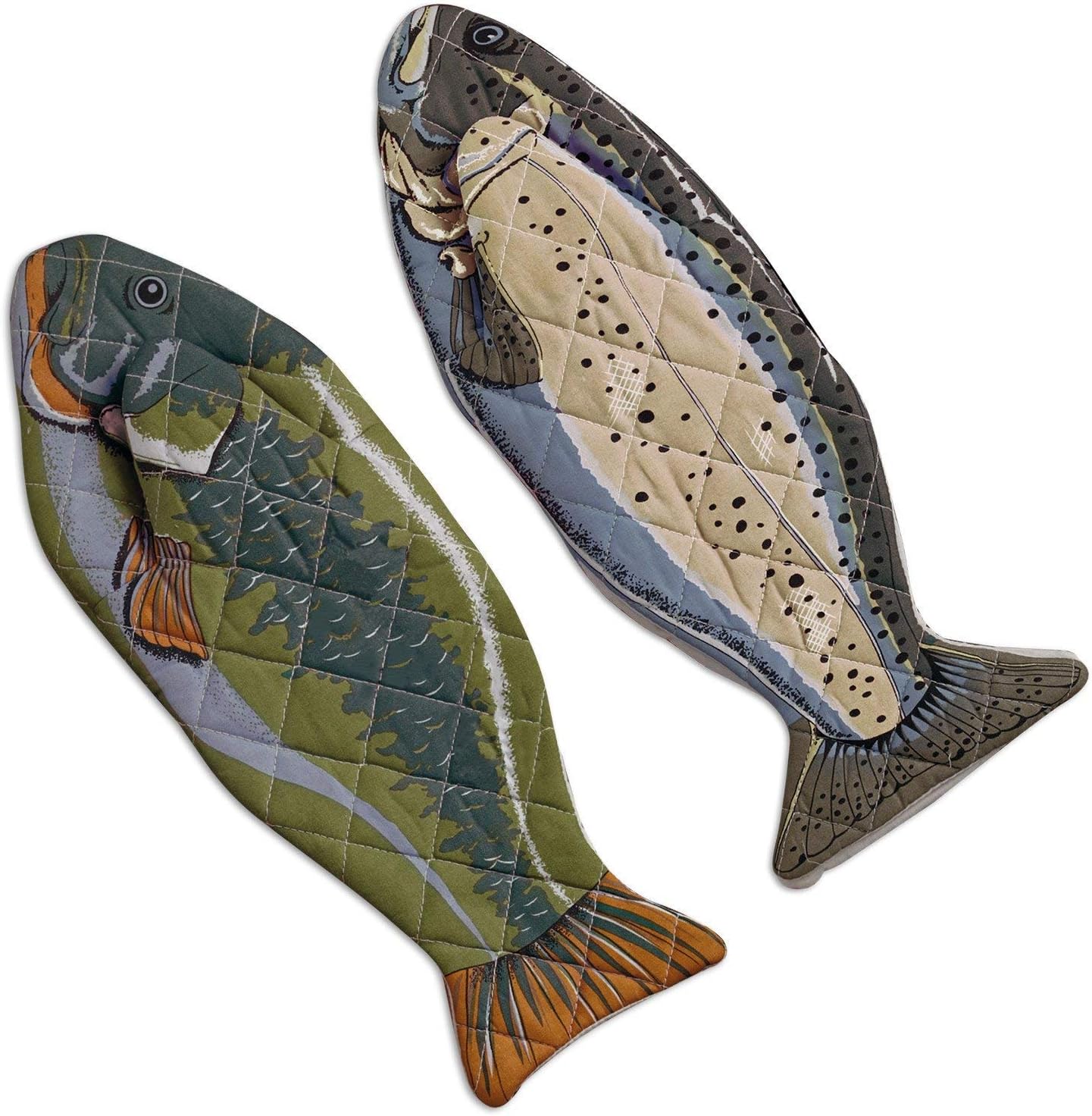 DII Fish Oven Mitt Quilt-Stephen Design