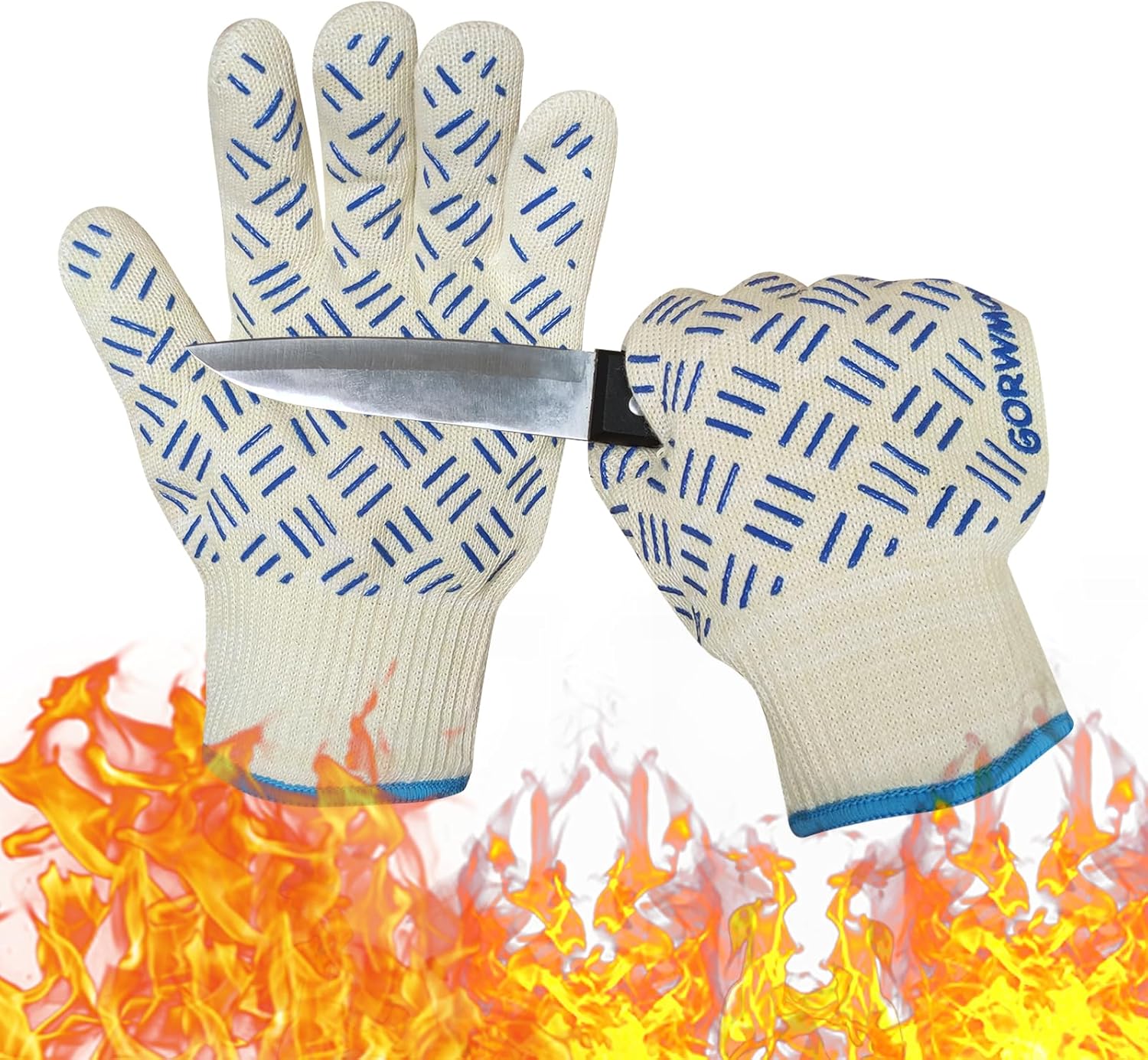 HEAT RESISTANT OVEN GLOVES
