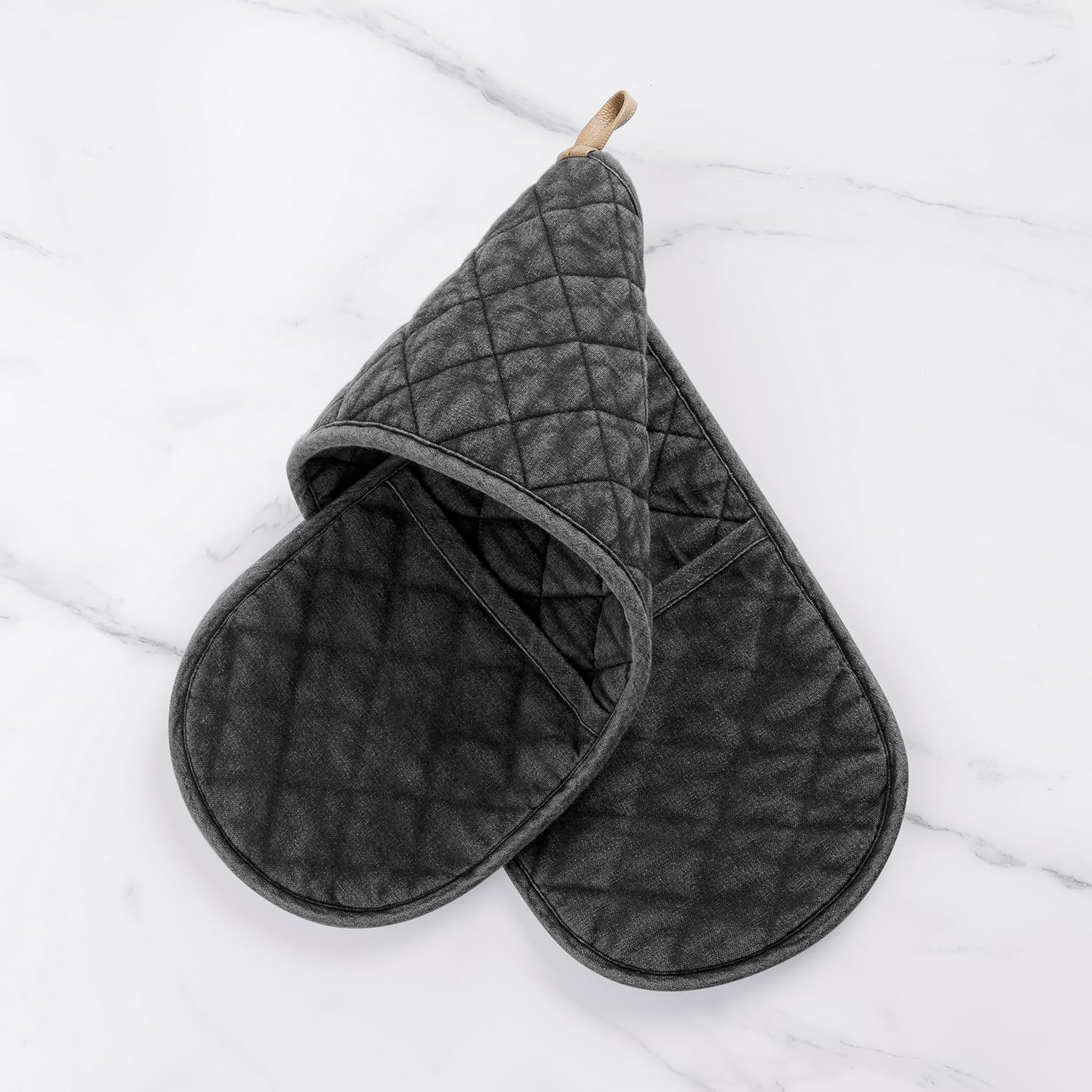 No 918 Stonewashed Cotton Oven Mitt