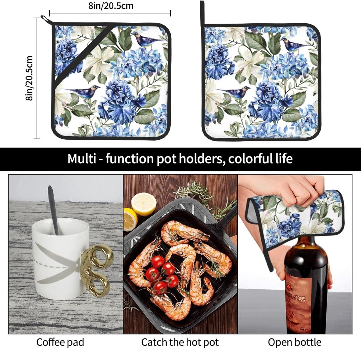 Heat-Resistant Perfect for Kitchen - Water proof Oven Mitts