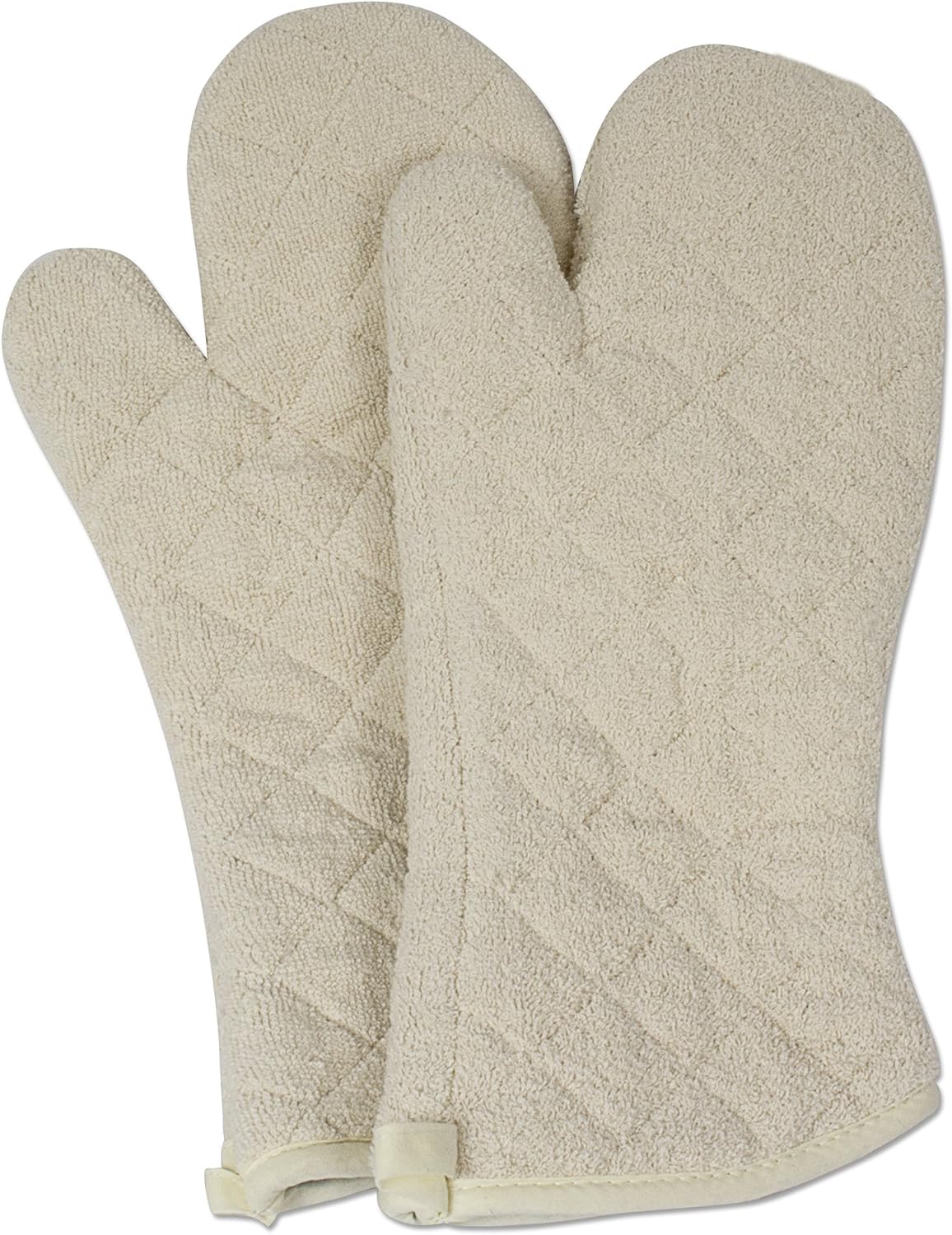 Nouvelle Legende Zero-Texture Terry Oven Mitts Set of 2