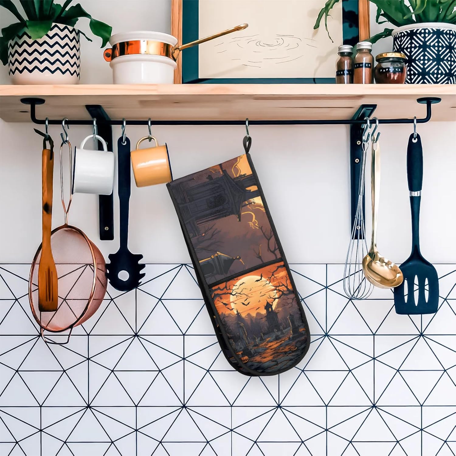 Ultimate Heat-Resistant Oven Mitts with Durable Protection