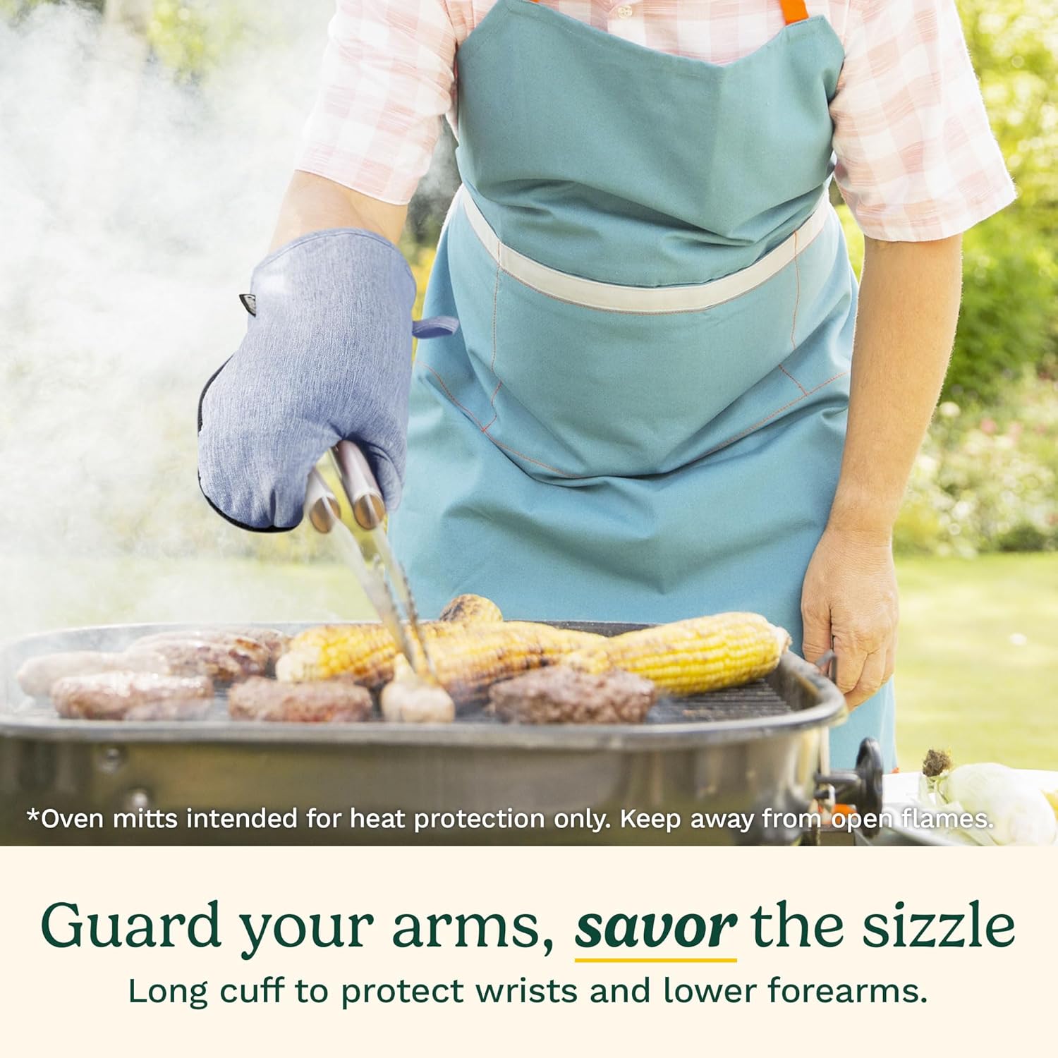 Cuisinart Chambray Oven Mitt Set