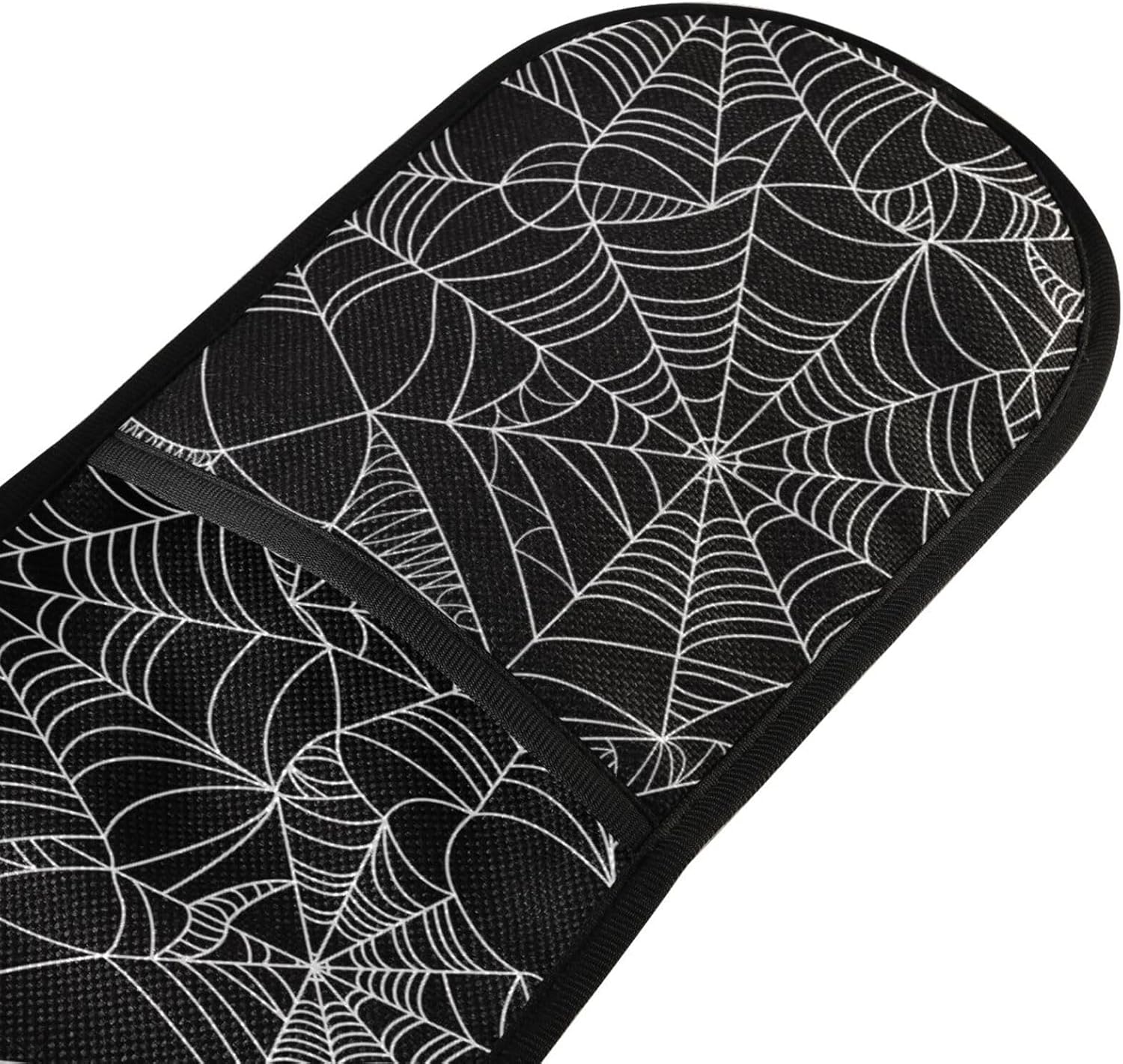 Halloween Spooky Spider Web Oven Mitts for Baking Grilling and More