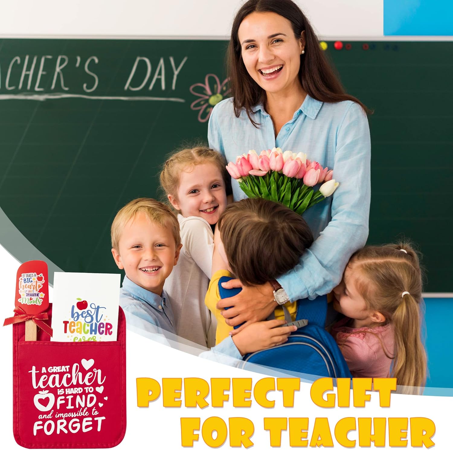 R HORSE Teacher Appreciation Gift Pot Holder Set with Silicone Spatula