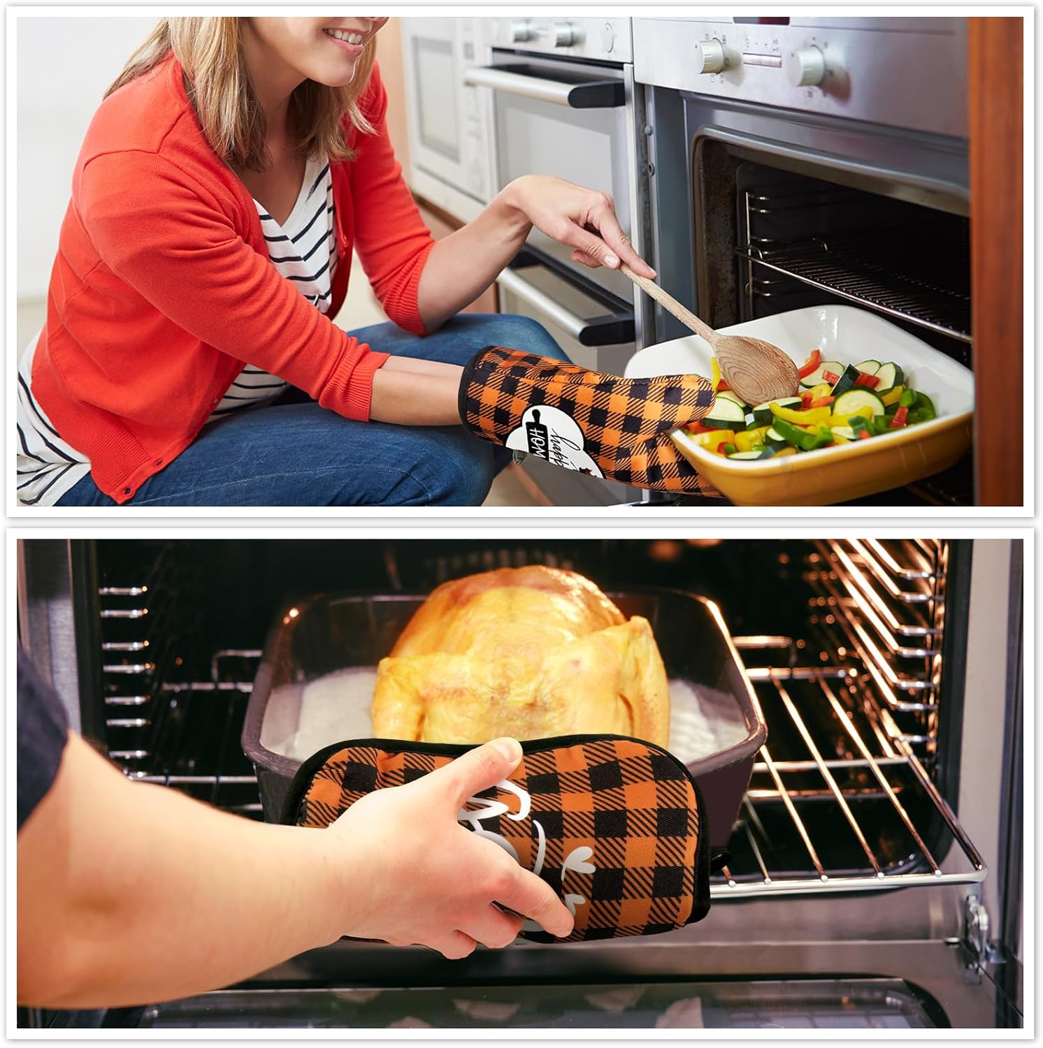 Festive Thanksgiving Buffalo Plaid Set