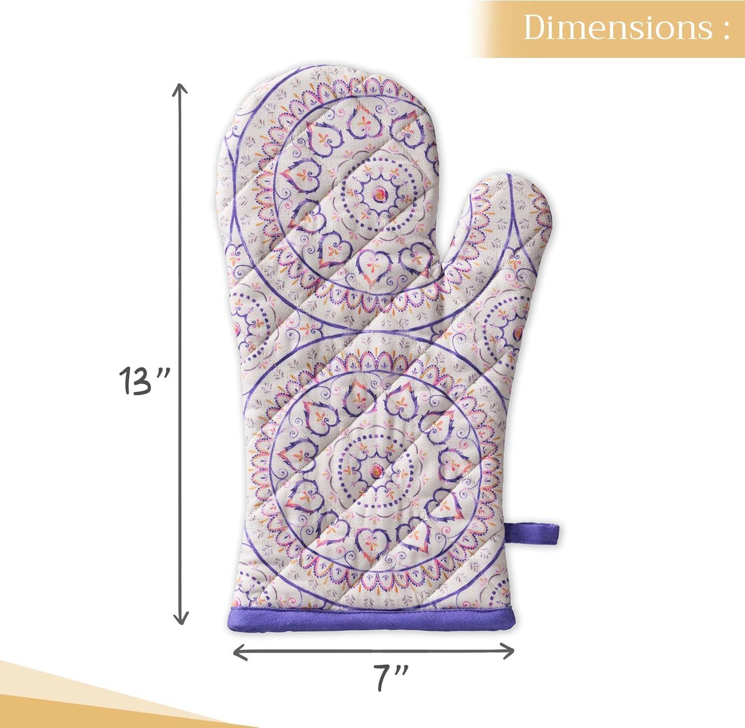 Maison dHermine 7x13 Oven Mitt