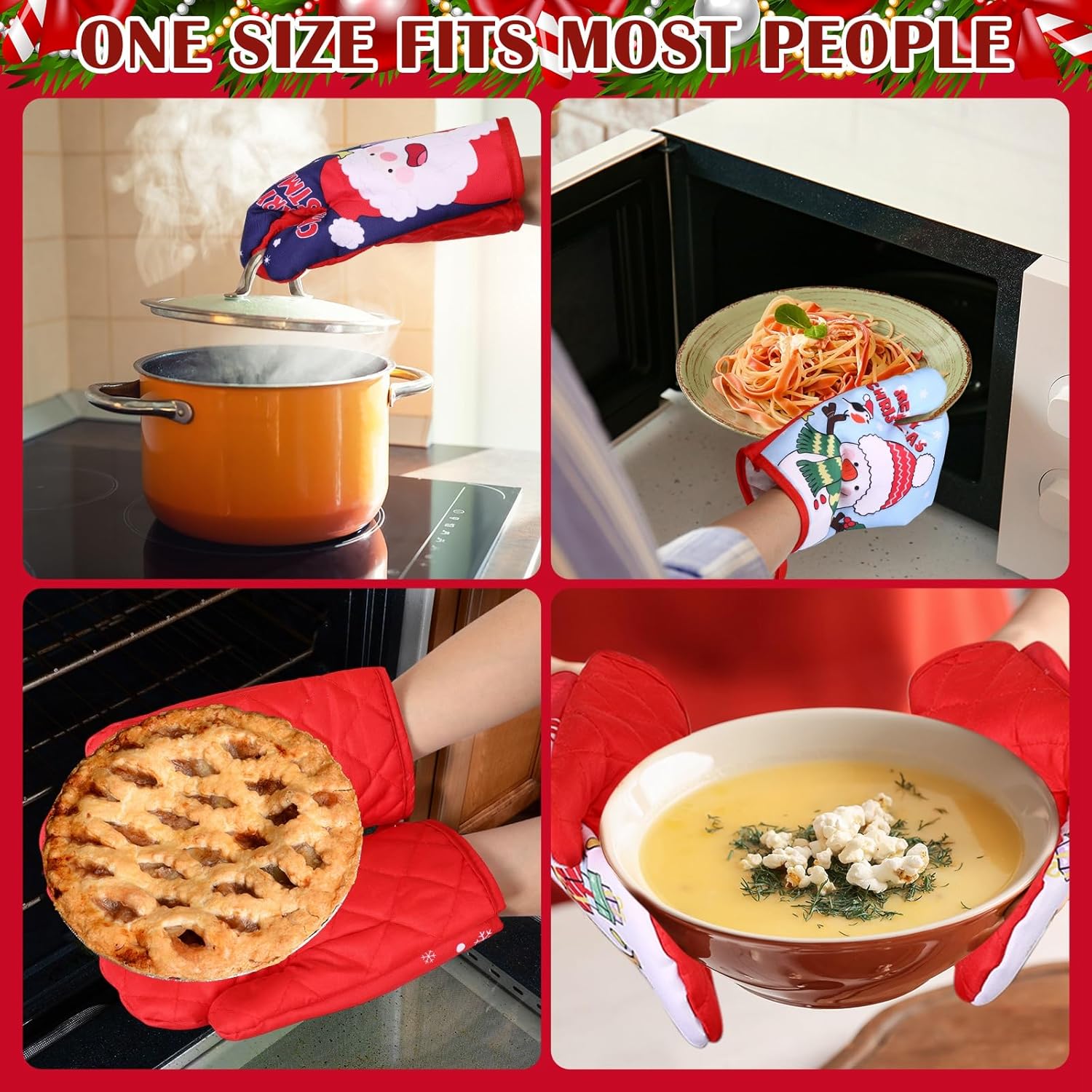 holiday oven mitts