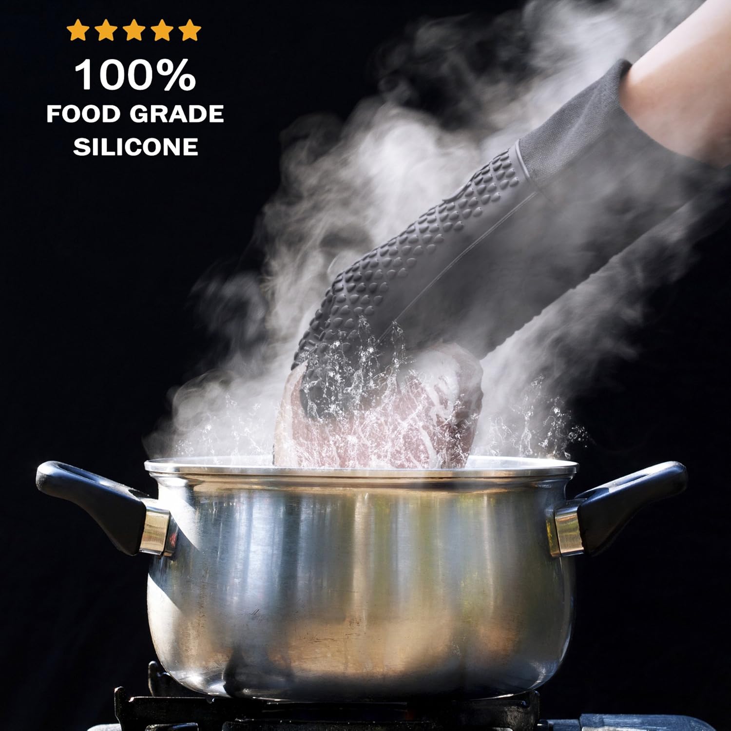 Silicone Cooking Gloves for Barbecue