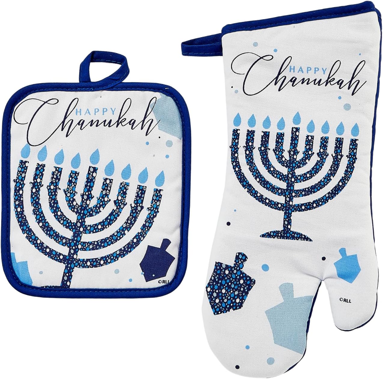 Rite Lite Chanukkah Oven Mitt Pot Holder 2-Piece Set