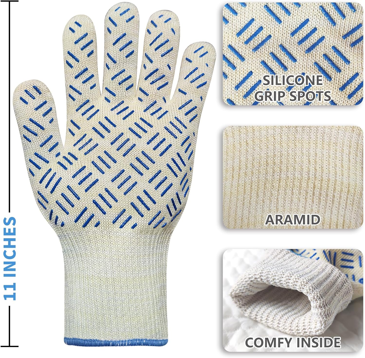 HEAT RESISTANT OVEN GLOVES