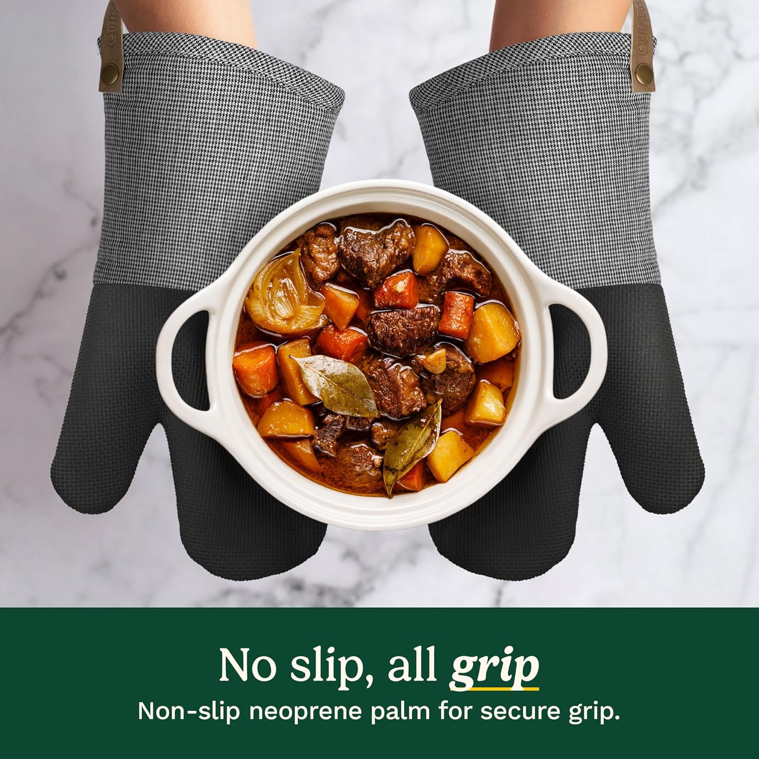 Heat-Resistant Oven Mitts for Safe Cooking Baking