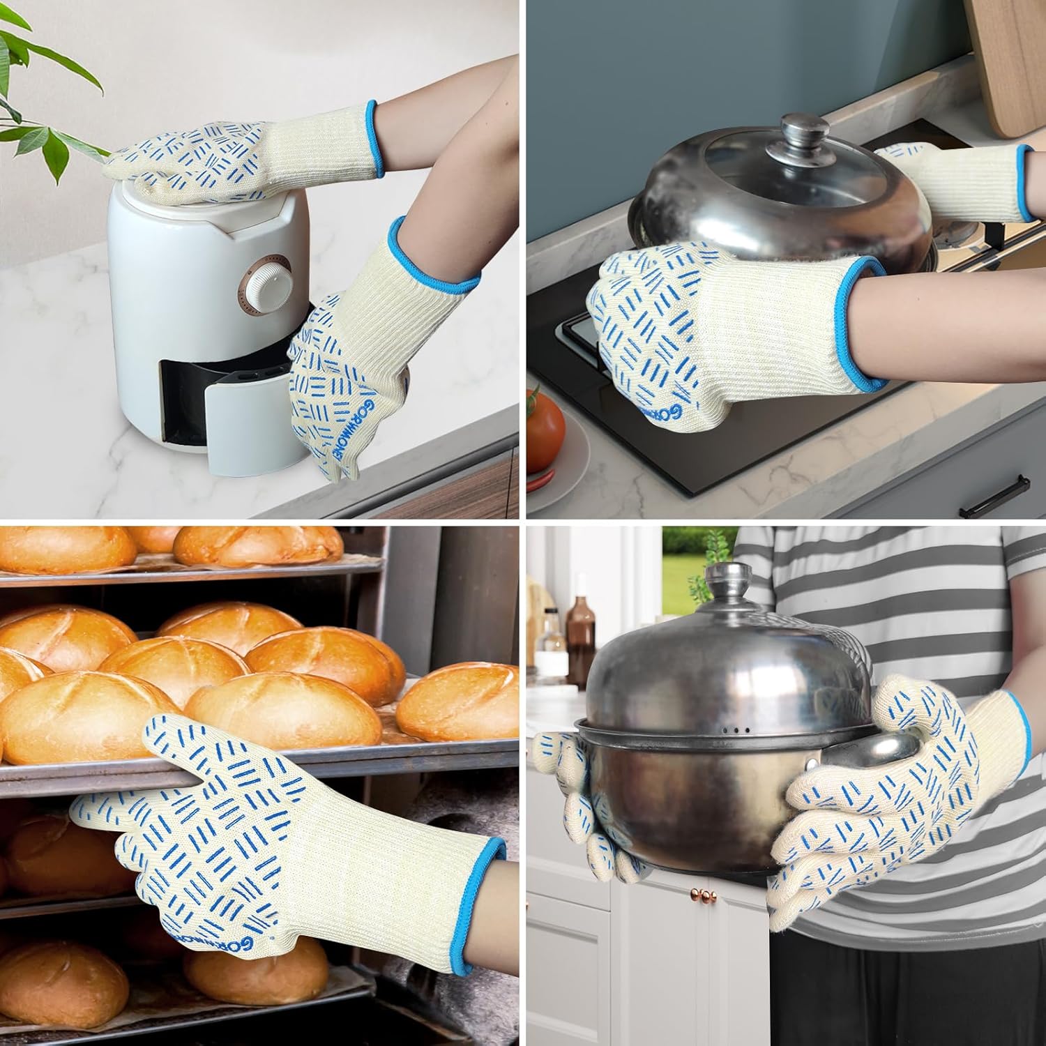 HEAT RESISTANT OVEN GLOVES