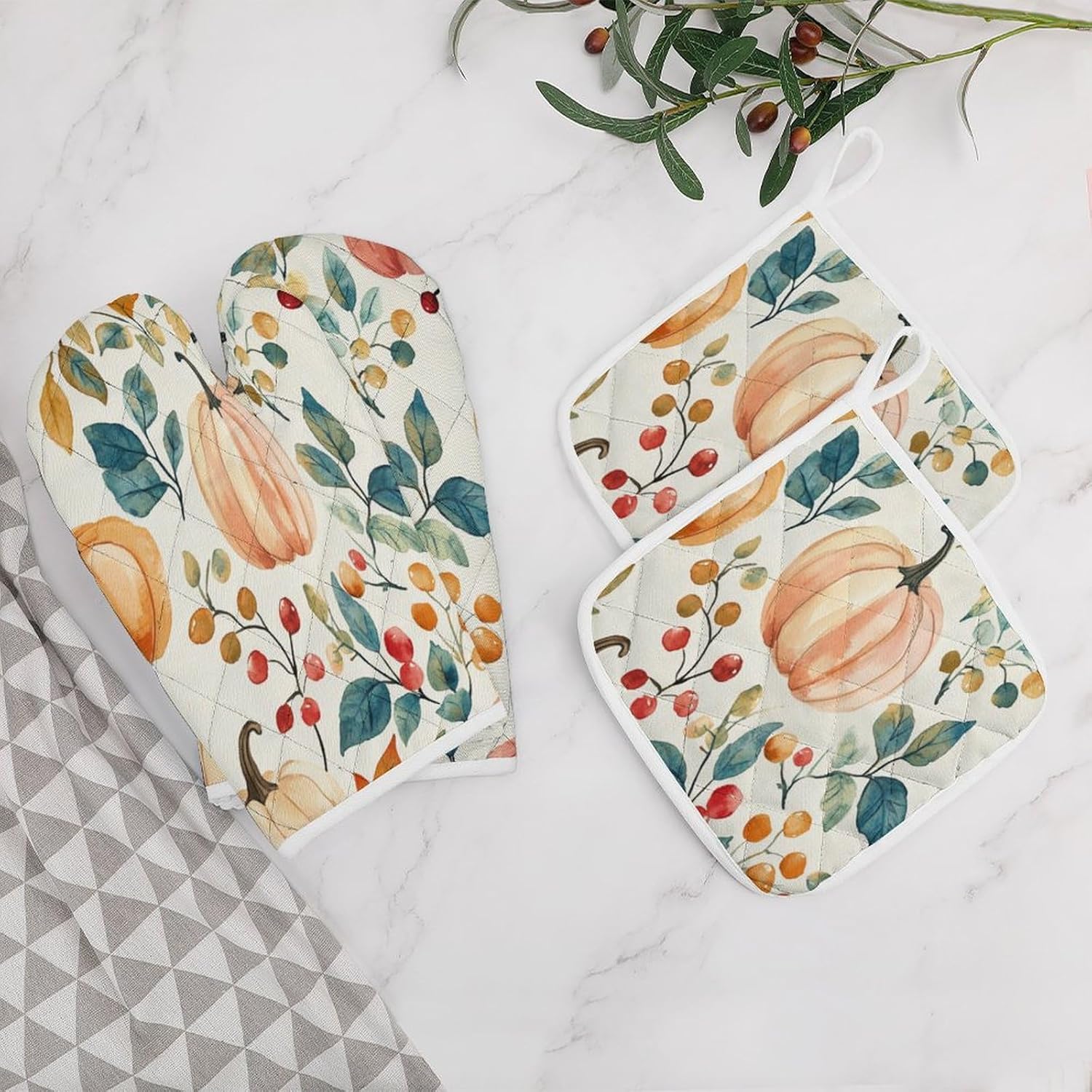 Oven Mitts Pot Holders for Halloween