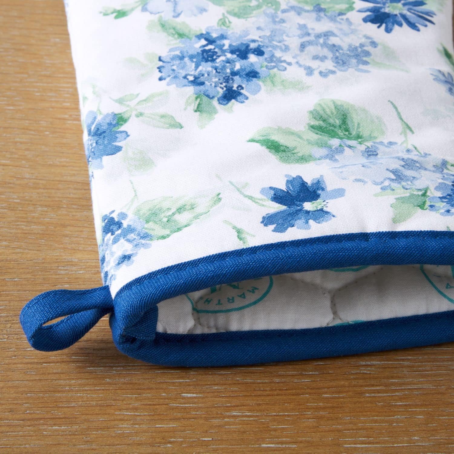 Martha Stewart Amber Floral Oven Mitt Set 2 Pack