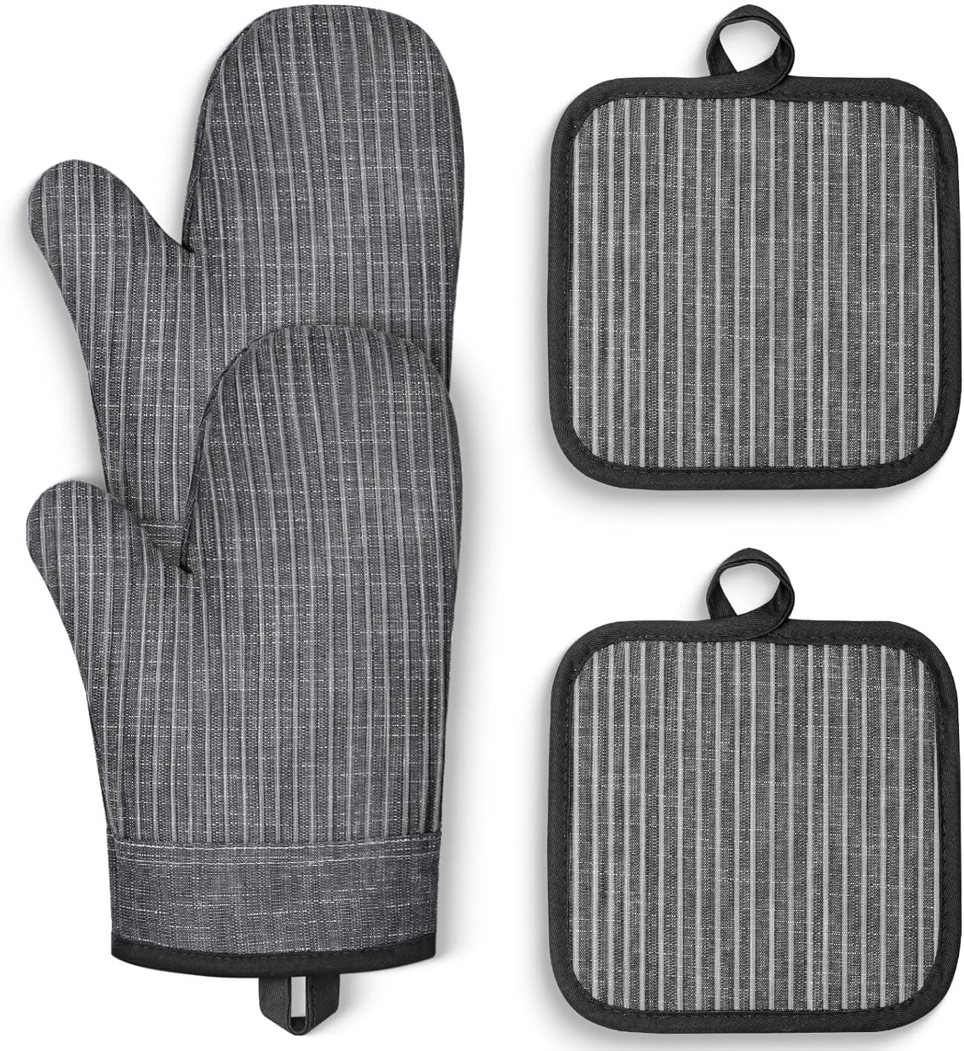 Cusira Premium Oven Mitts Pot Holder Set