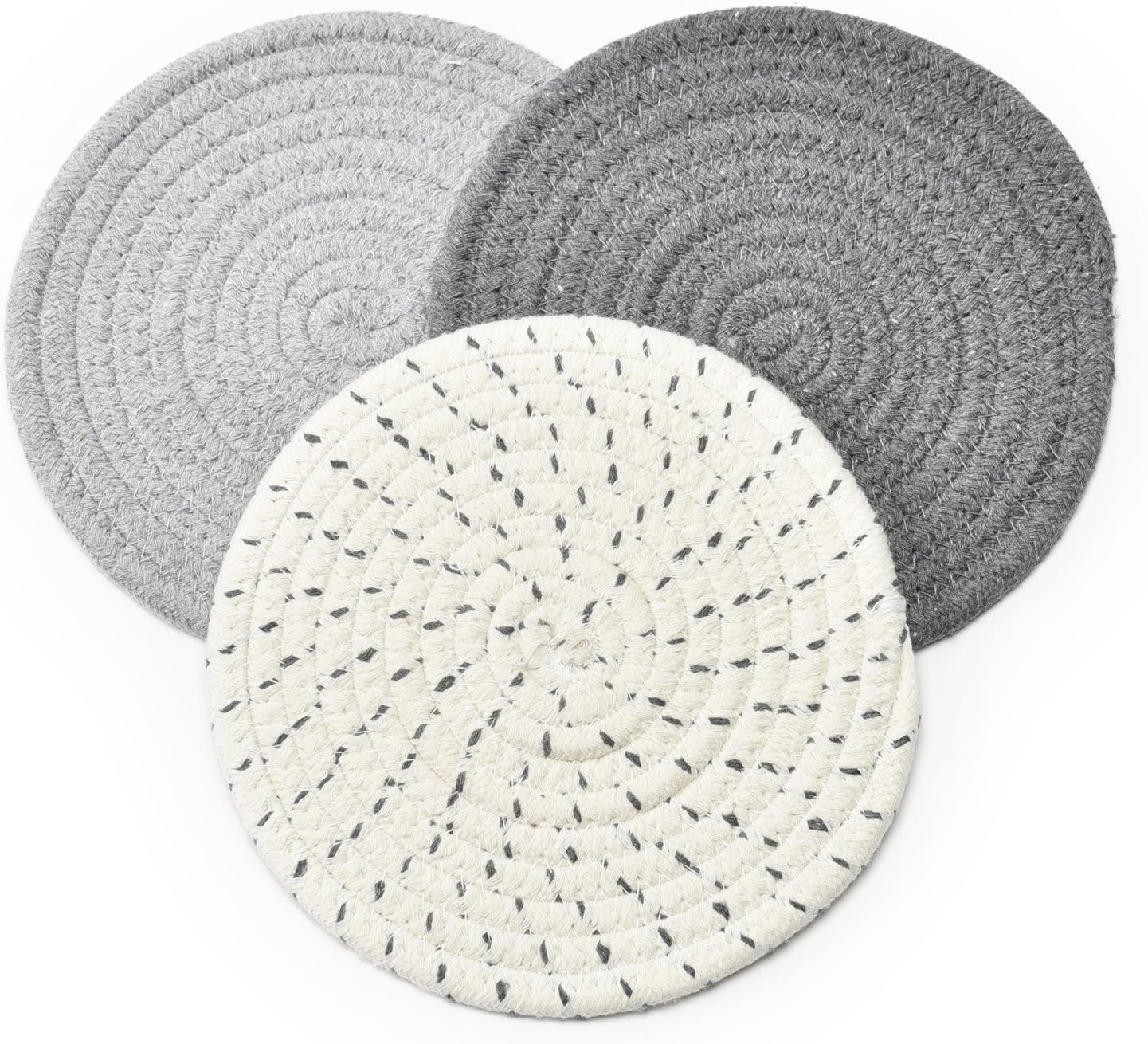 Sturdy 100 Cotton Potholders Set