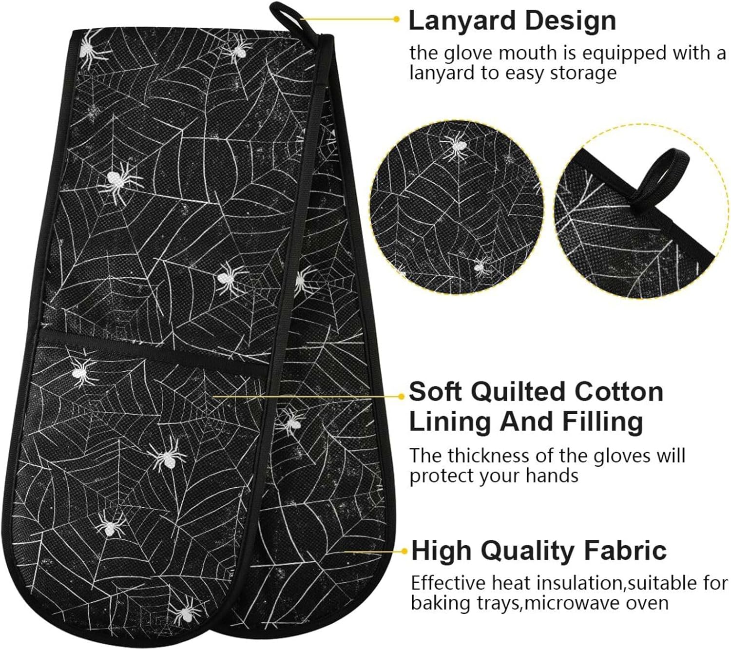 Thick Heat-Resistant Oven Glove