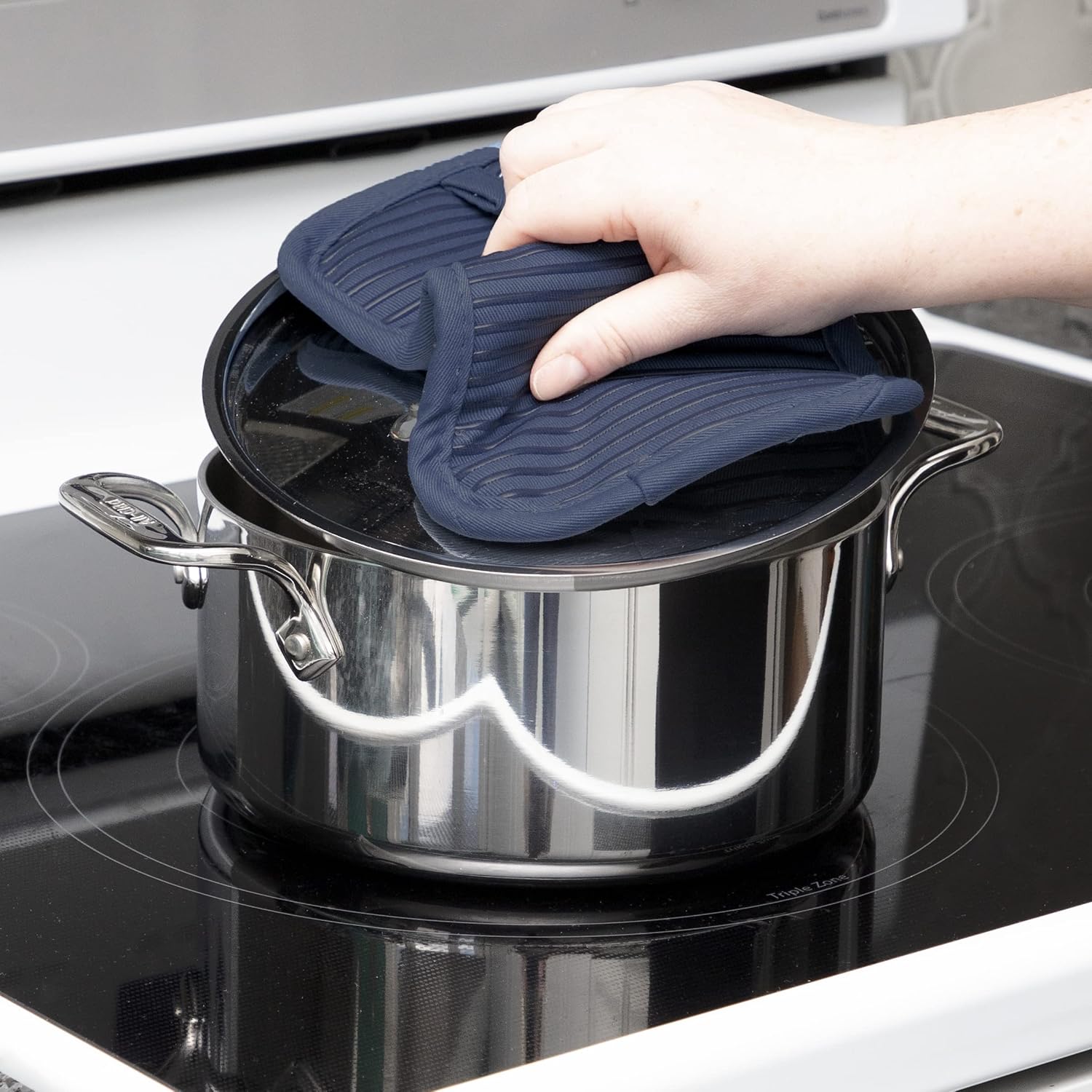 All-Clad Premium Pot Holder 500F Heat Resistant Durable Safe