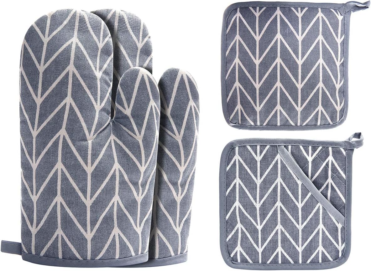 Win Change Oven Mitts Potholders Set