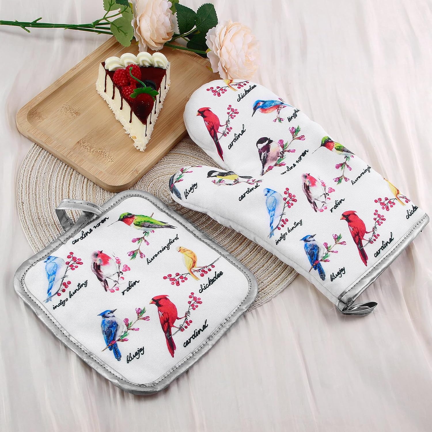 Pioneer Woman Oven Mitts Pot Holders Set