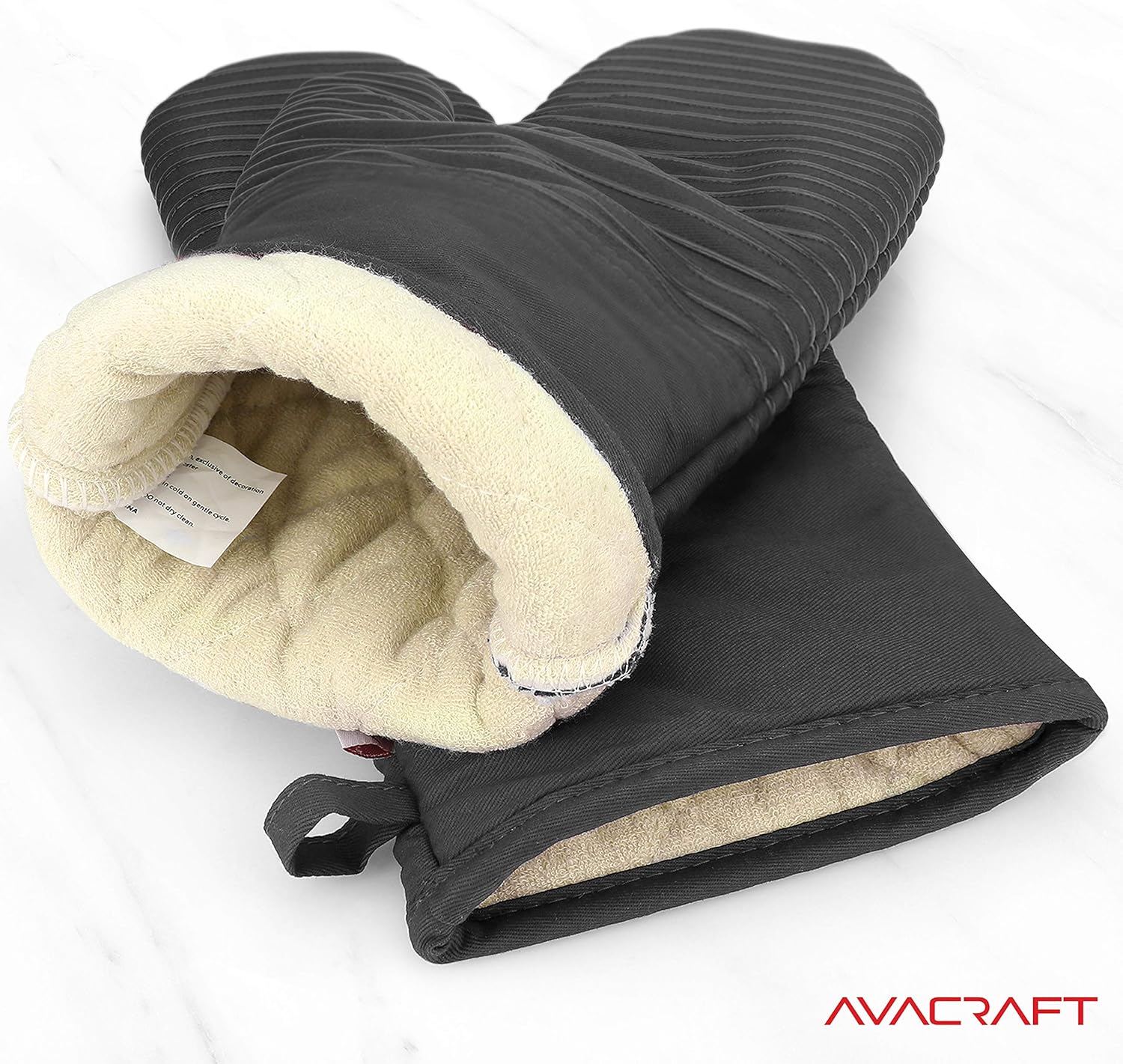 Thick Heat-Resistant Oven Mitts