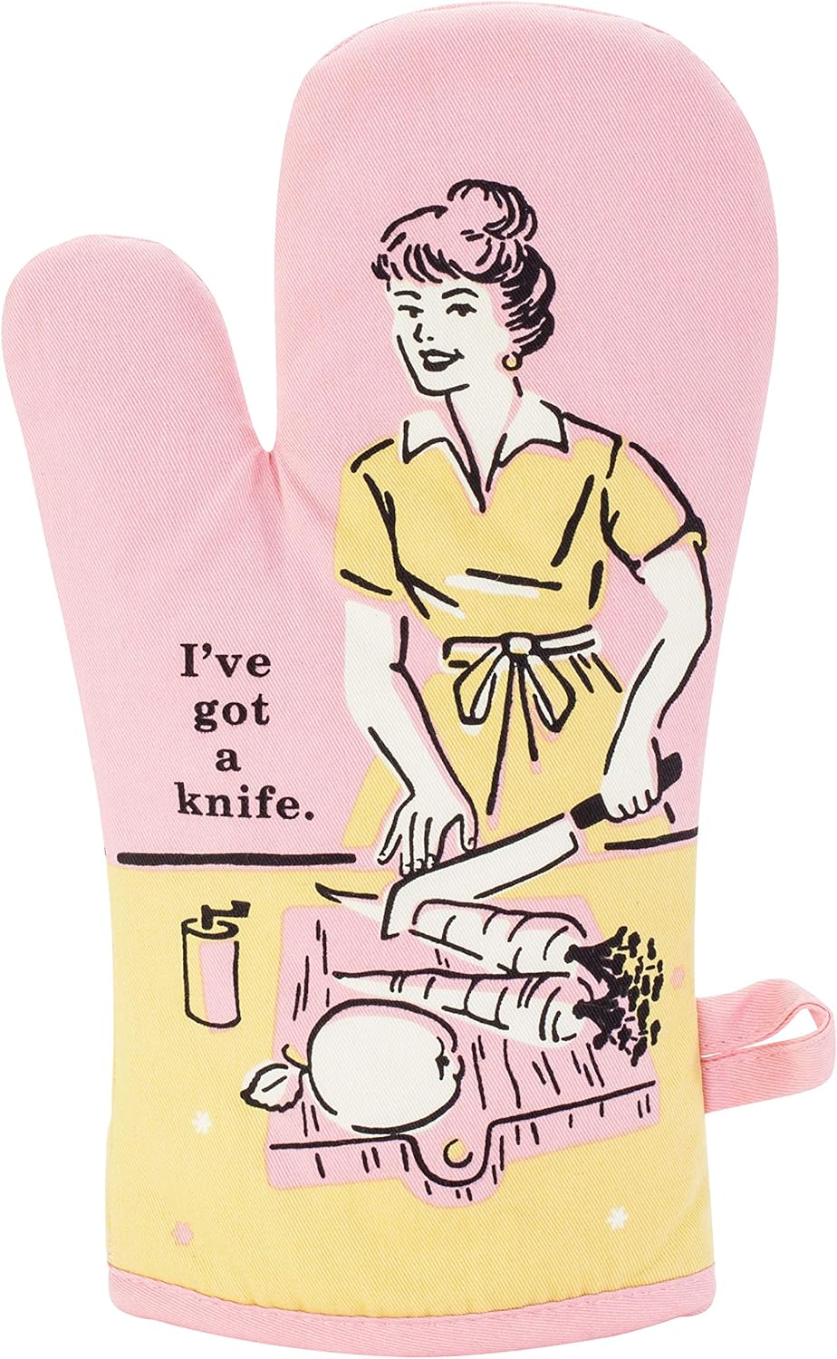 Blue Q Oven Mitt Heat-Resistant Comfortable