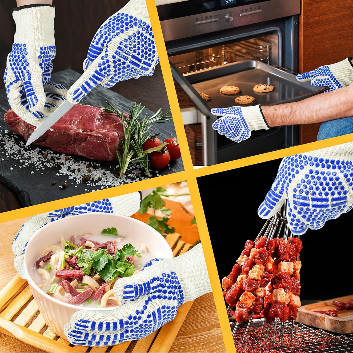 Confidential Extreme Heat-Resistant BBQ Gloves