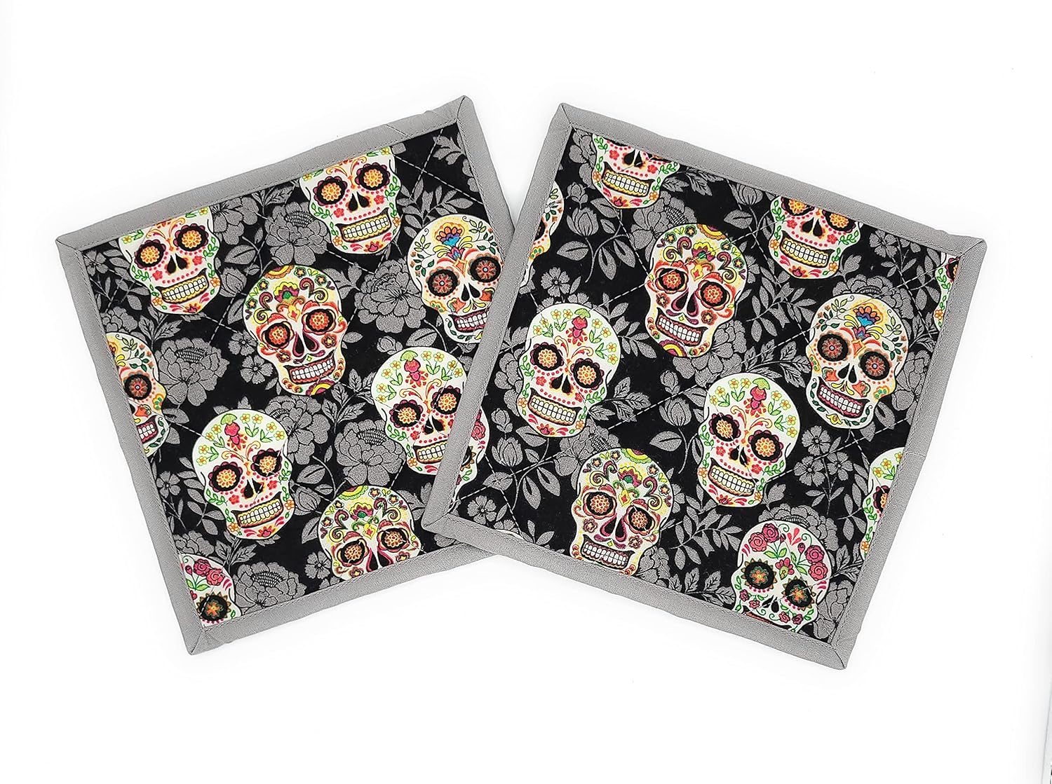 Da de Muertos Potholders Set