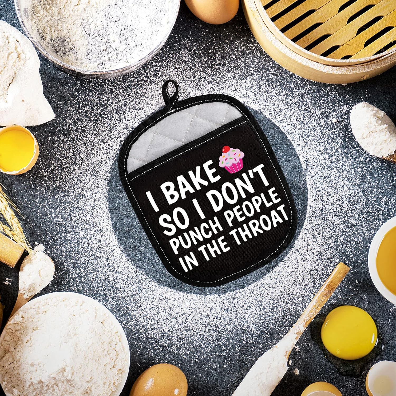 Levlo Funny Oven Mitt