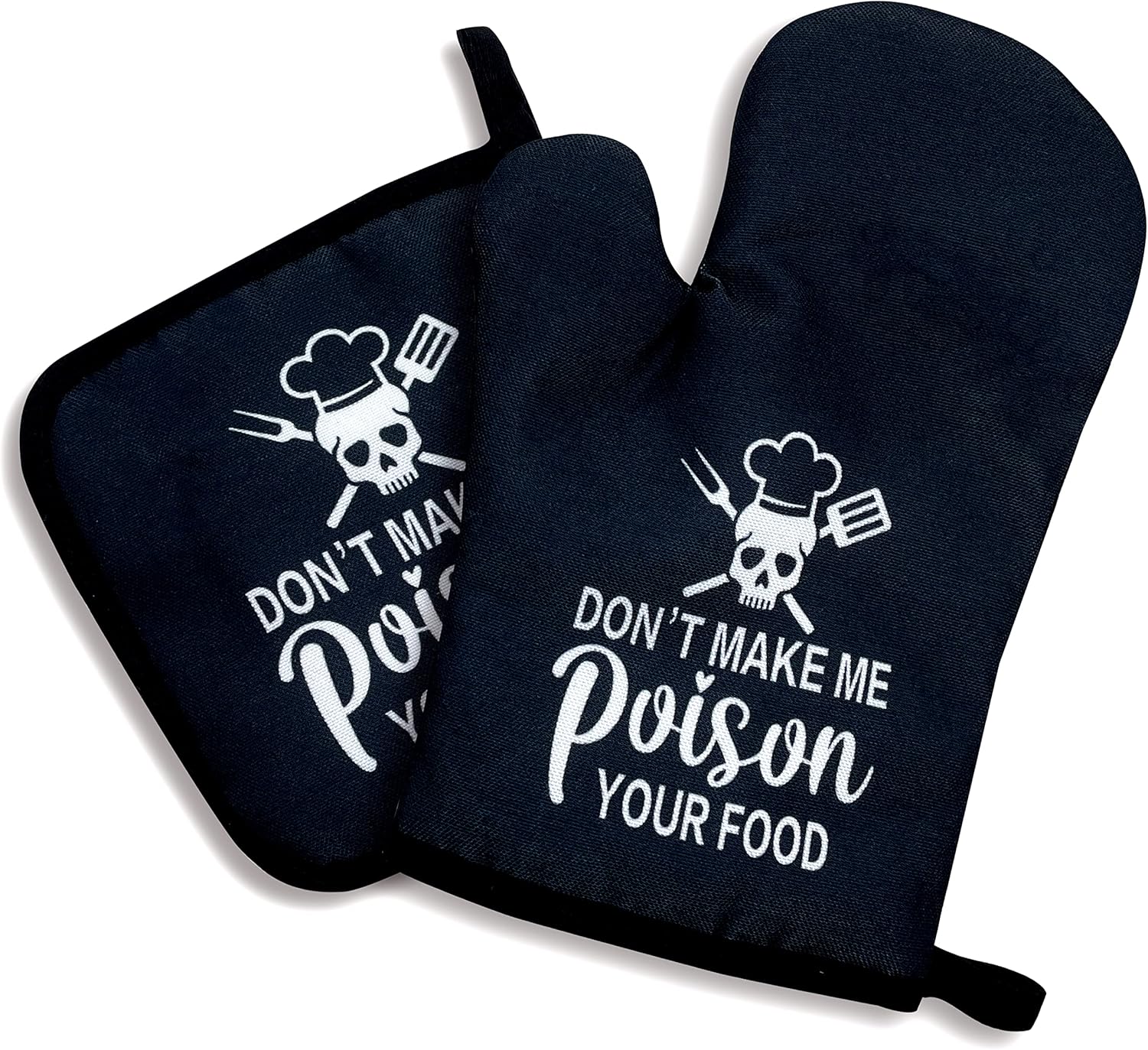 Funny Oven Mitt Set of 2