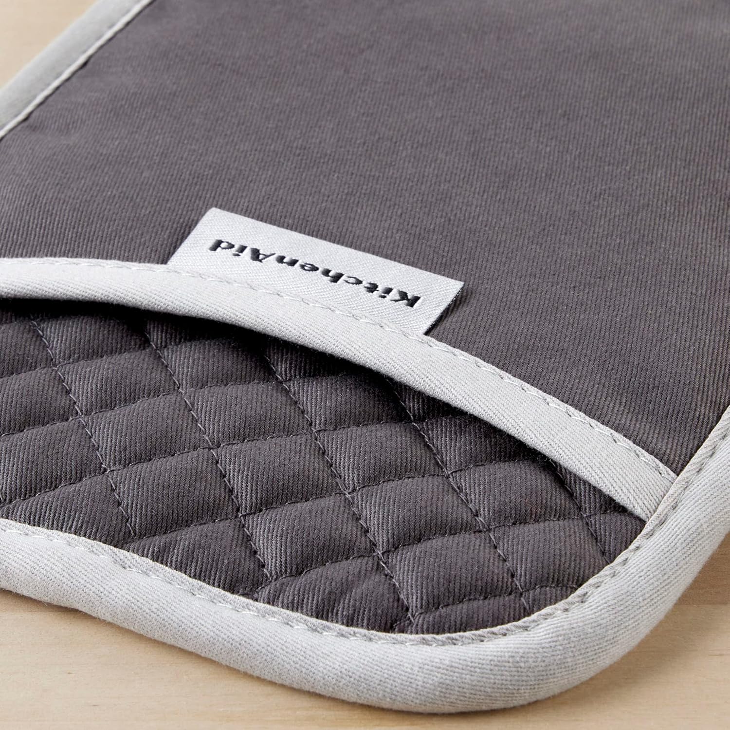 KitchenAid Asteroid Pot Holder 2-Pack Charcoal Grey