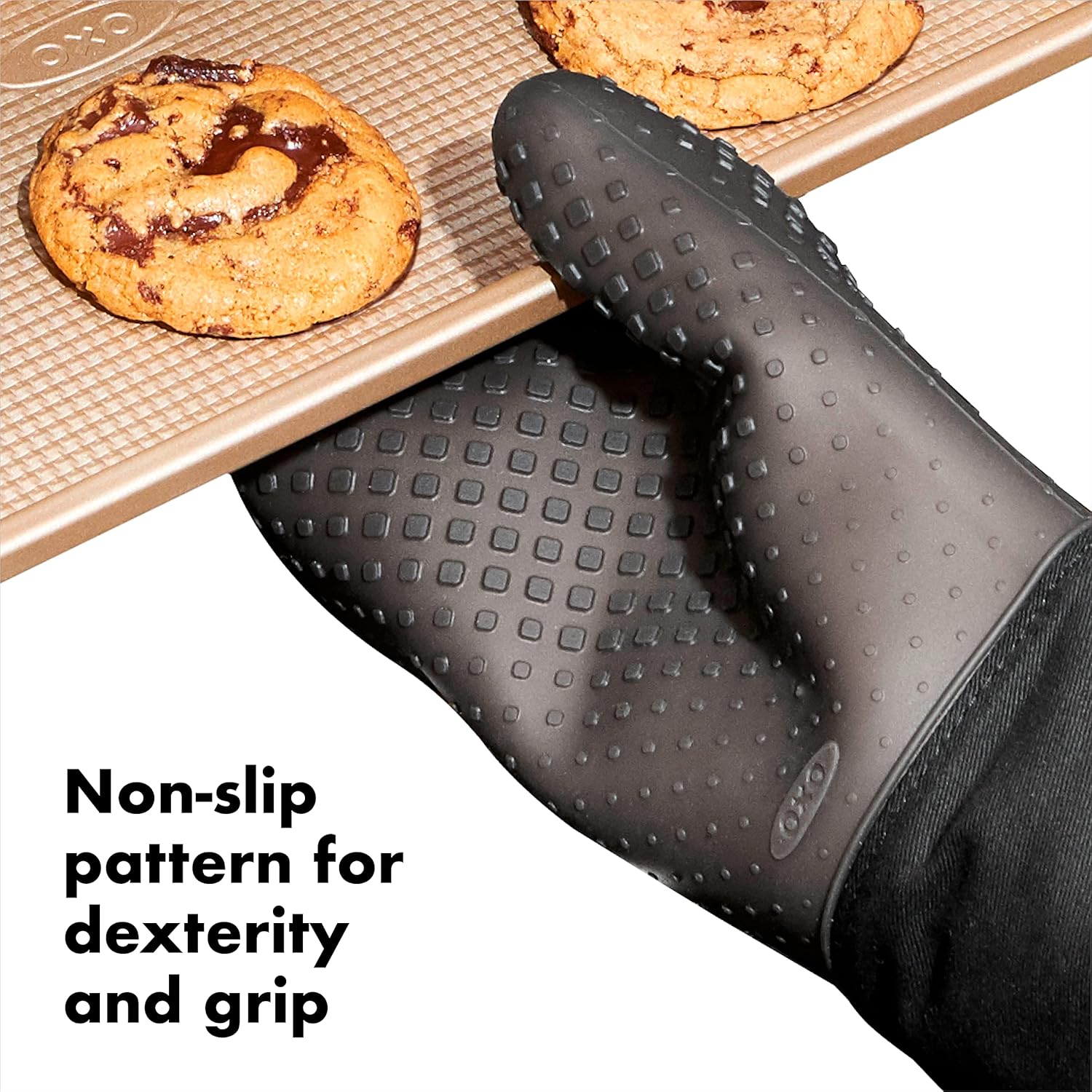 Vivid Oxo Good Grips silicone oven mitt Trawidowy pokojw