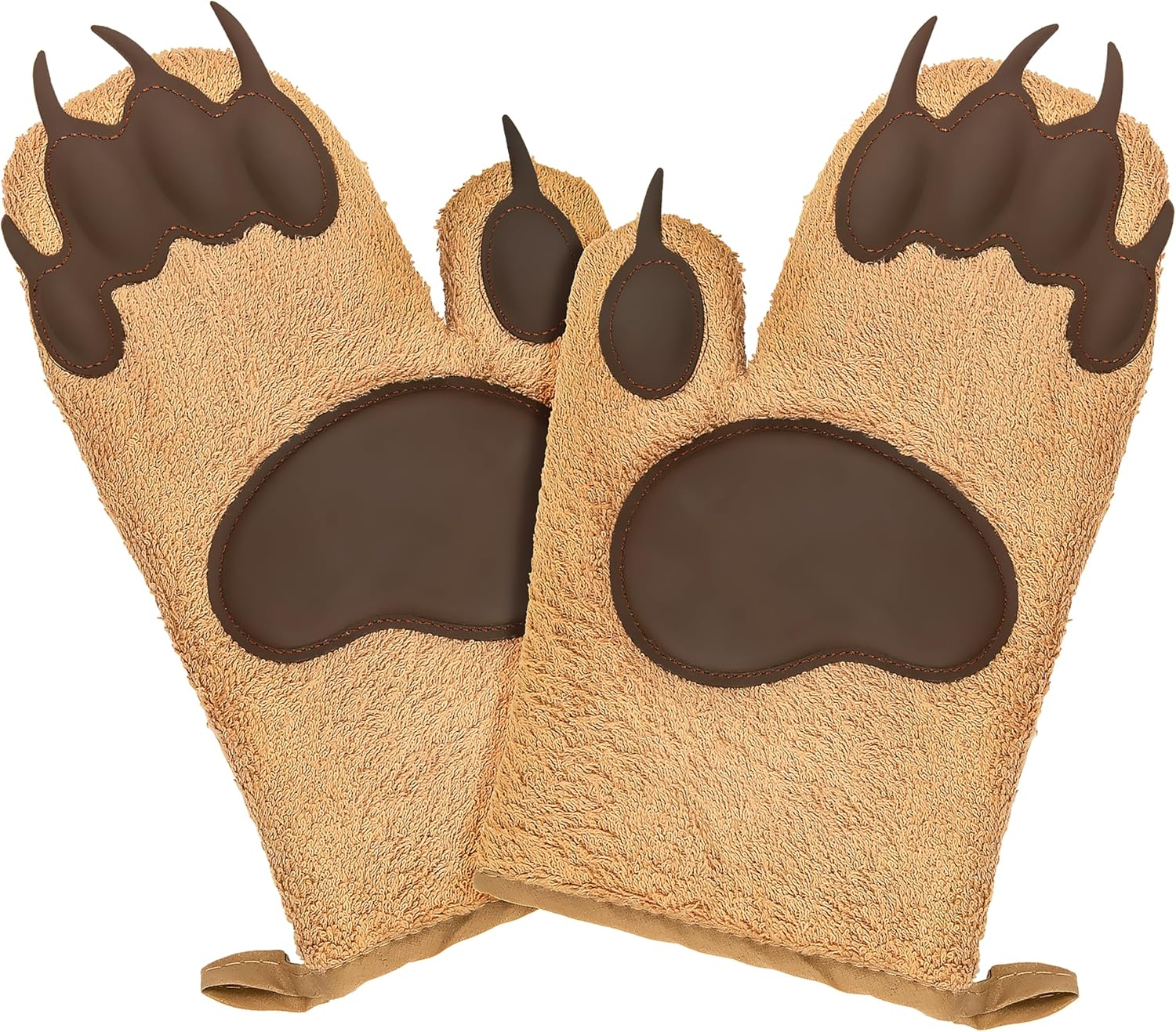Fairly Odd Novelties Bear Oven Mitts - Pawsitively Perfect for Baking