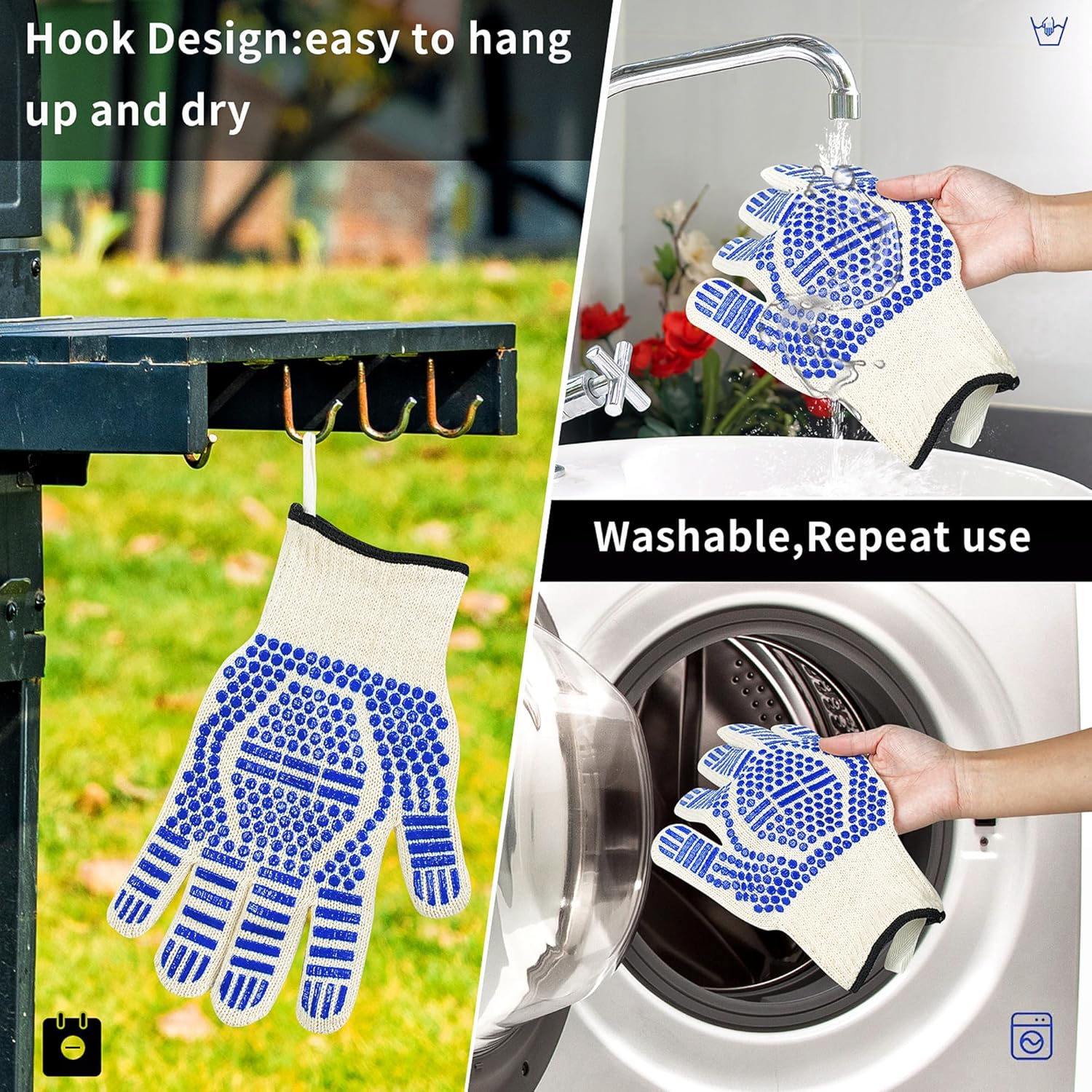 Confidential Extreme Heat-Resistant BBQ Gloves